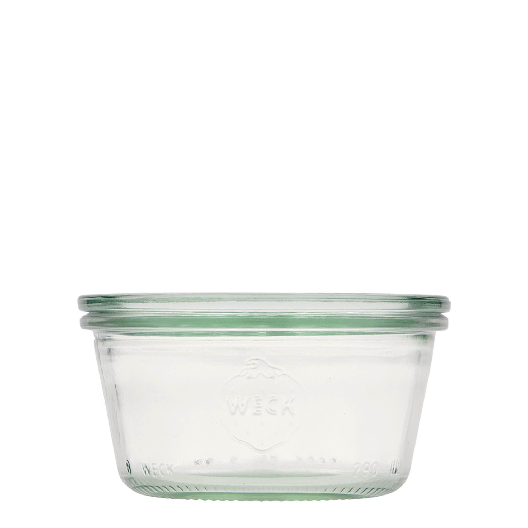 290 ml tarro WECK de boca ancha, borde redondo