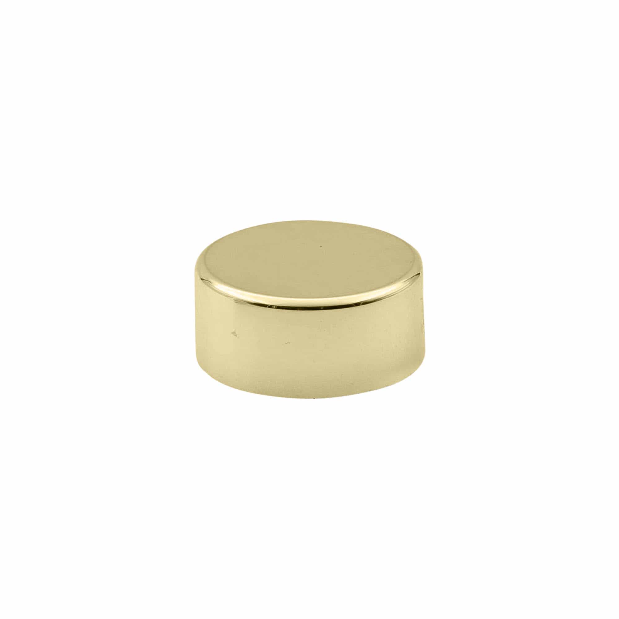 Tapa roscada, plástico ABS, dorado, para boca: GPI 28/400