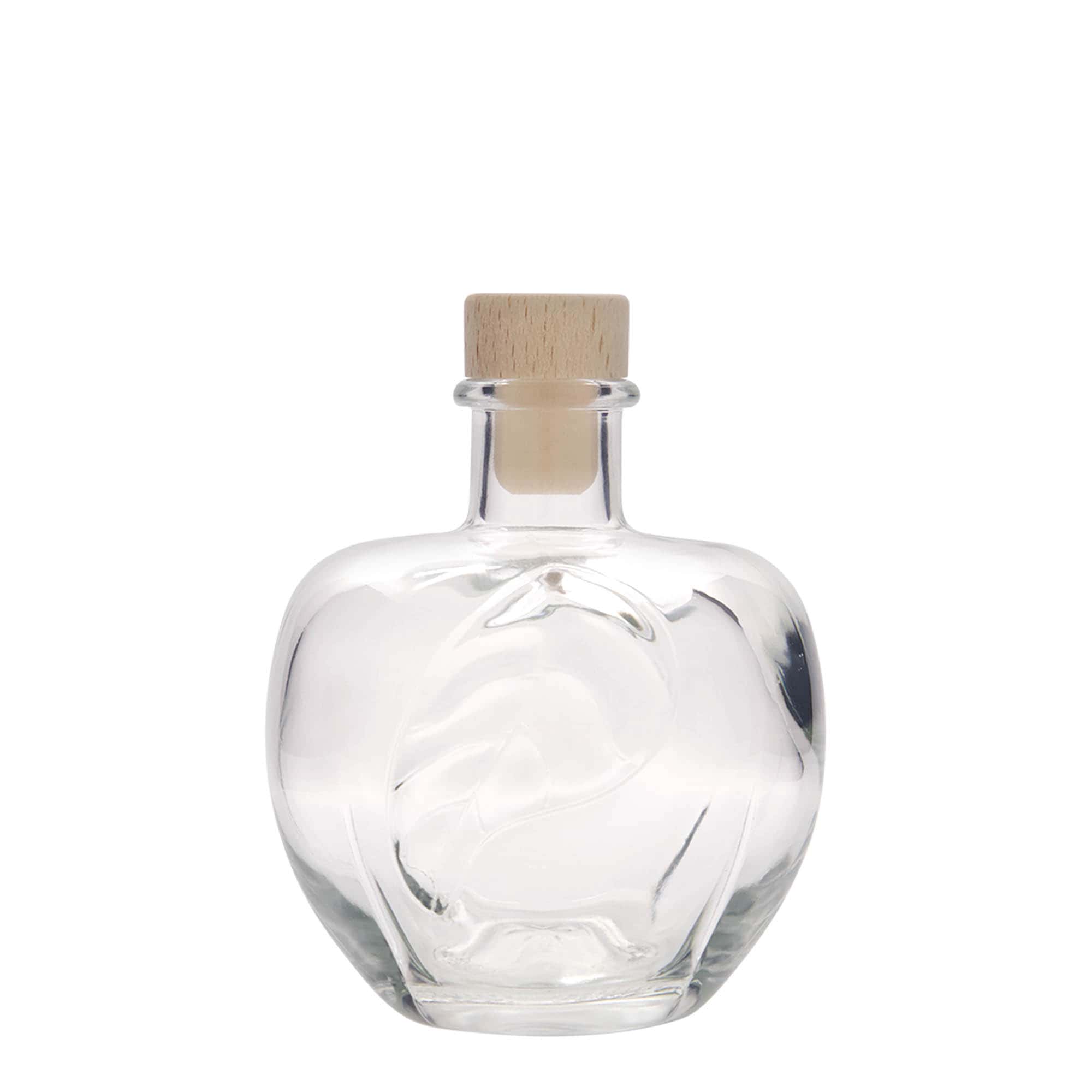 Botella de vidrio de 350 ml 'Manzana', boca: corcho
