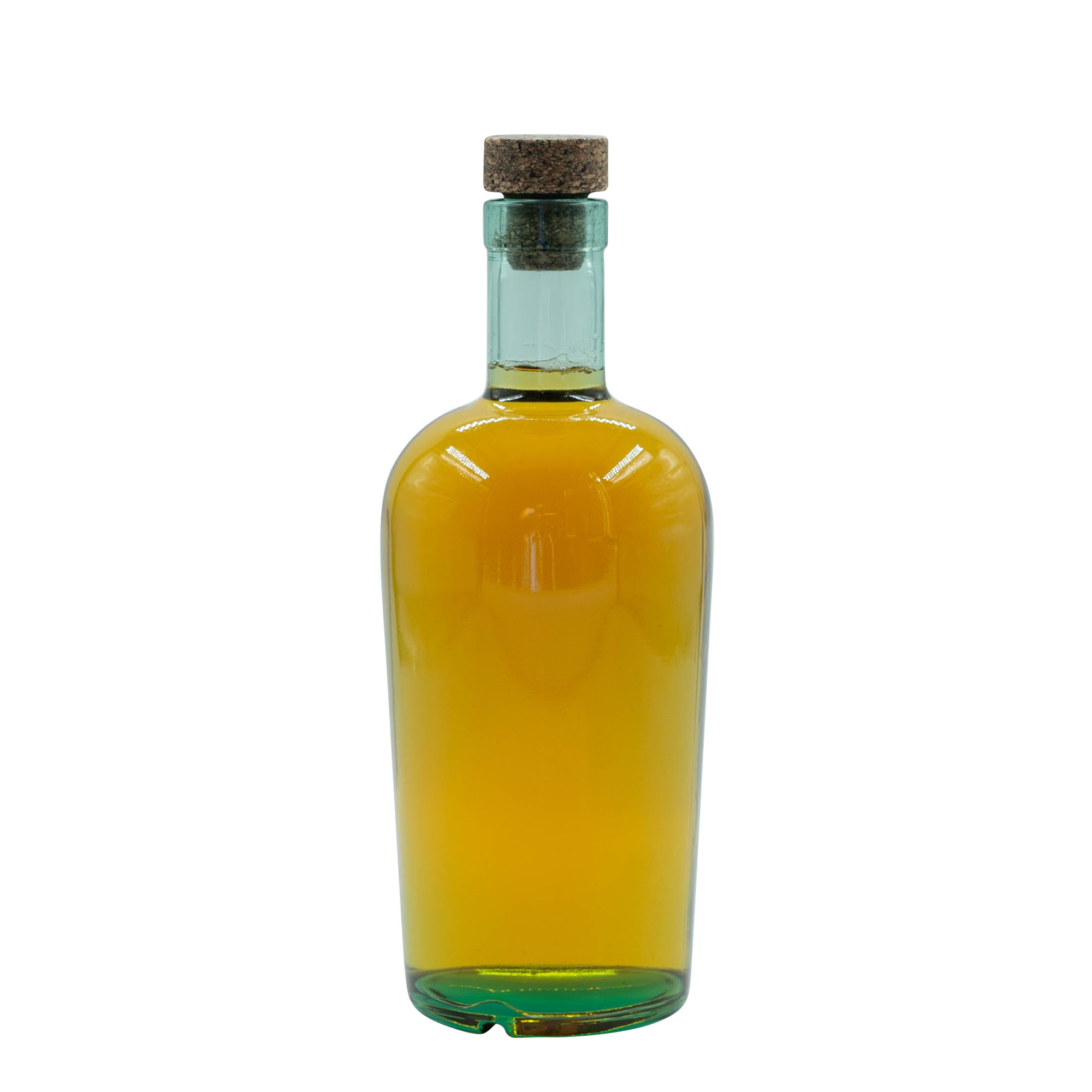 Botella de vidrio de 700 ml «Teo Light», boca: corcho
