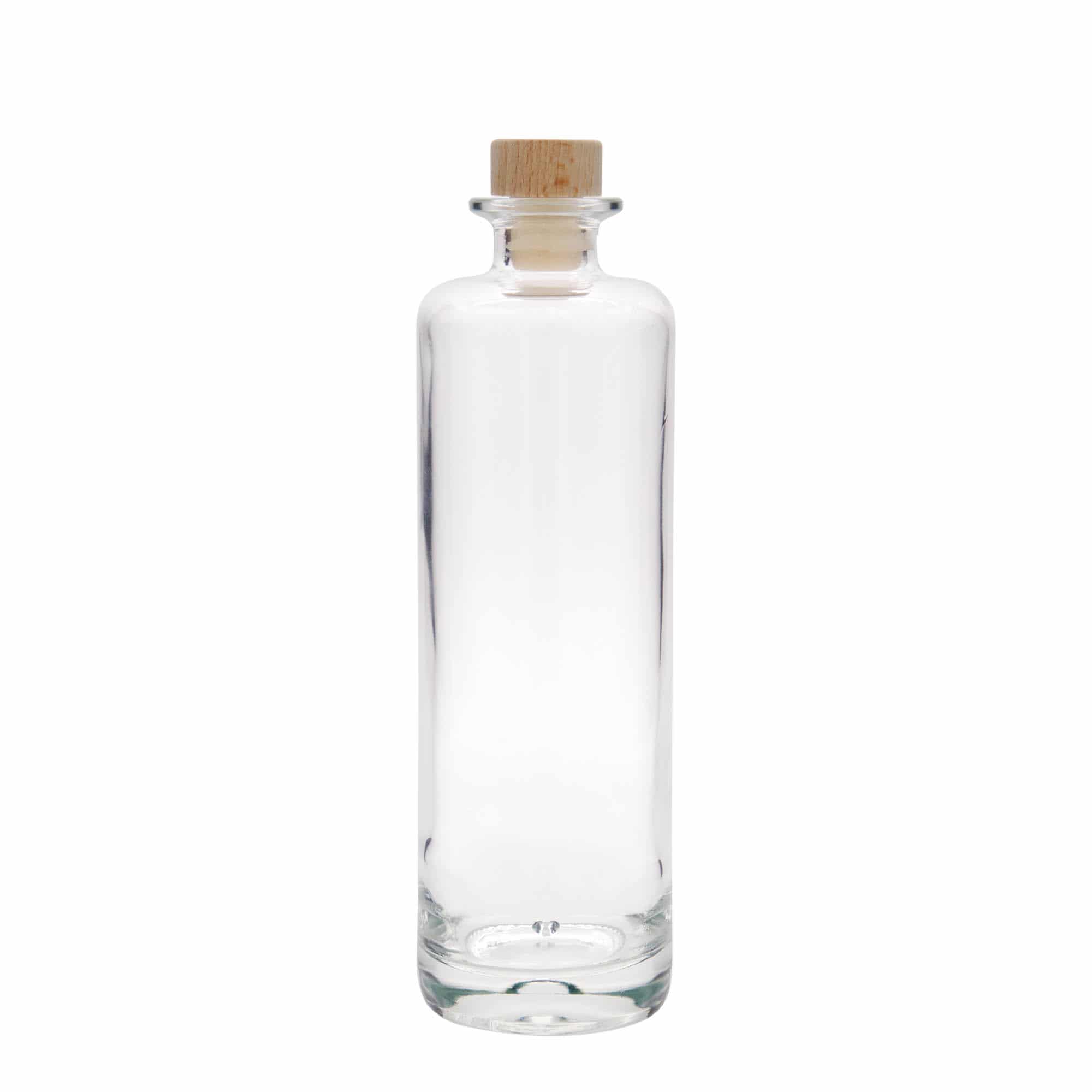 Botella de vidrio 'Alberto' de 500 ml, boca: corcho