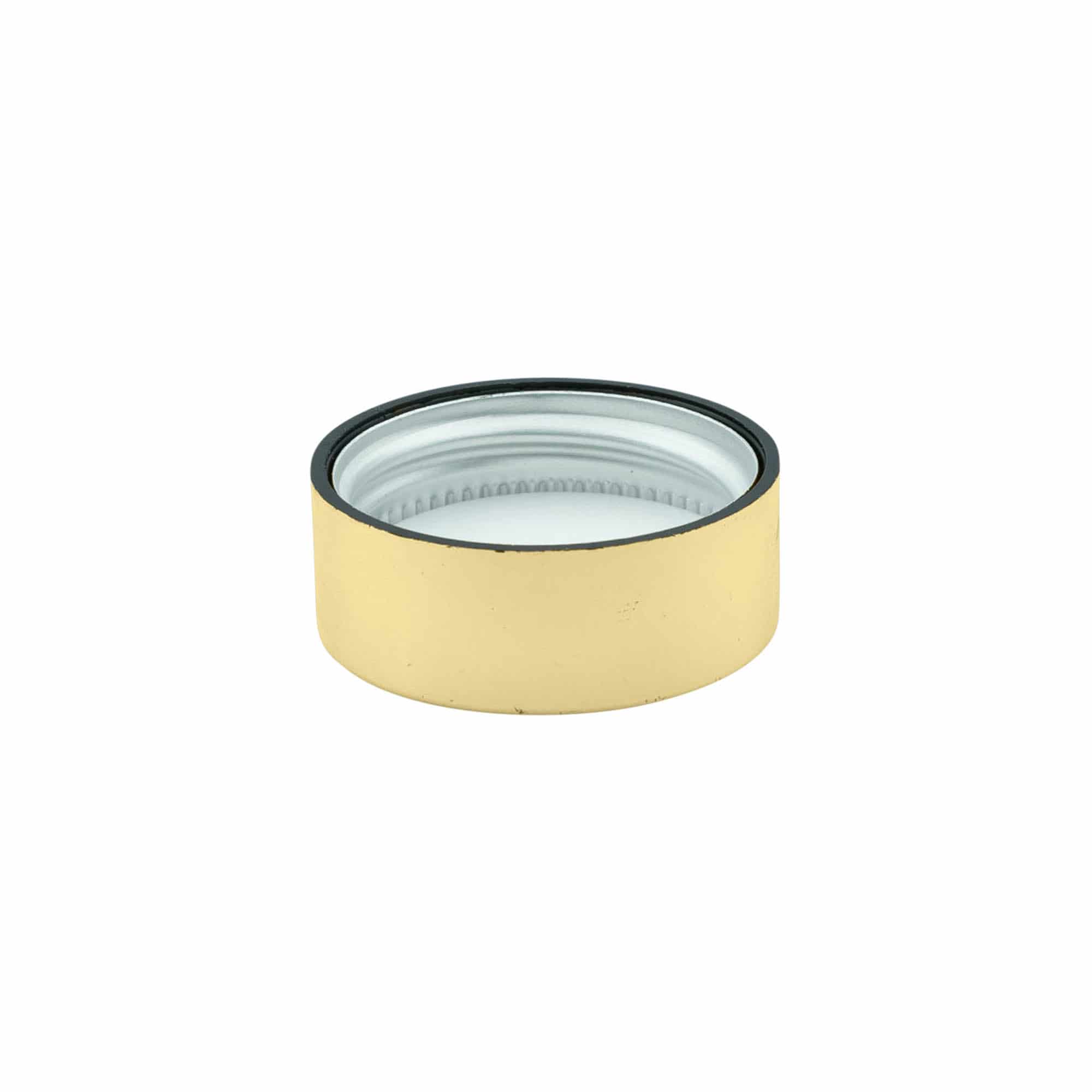 Tapa roscada, plástico ABS, dorada, para boca: GPI 33/400