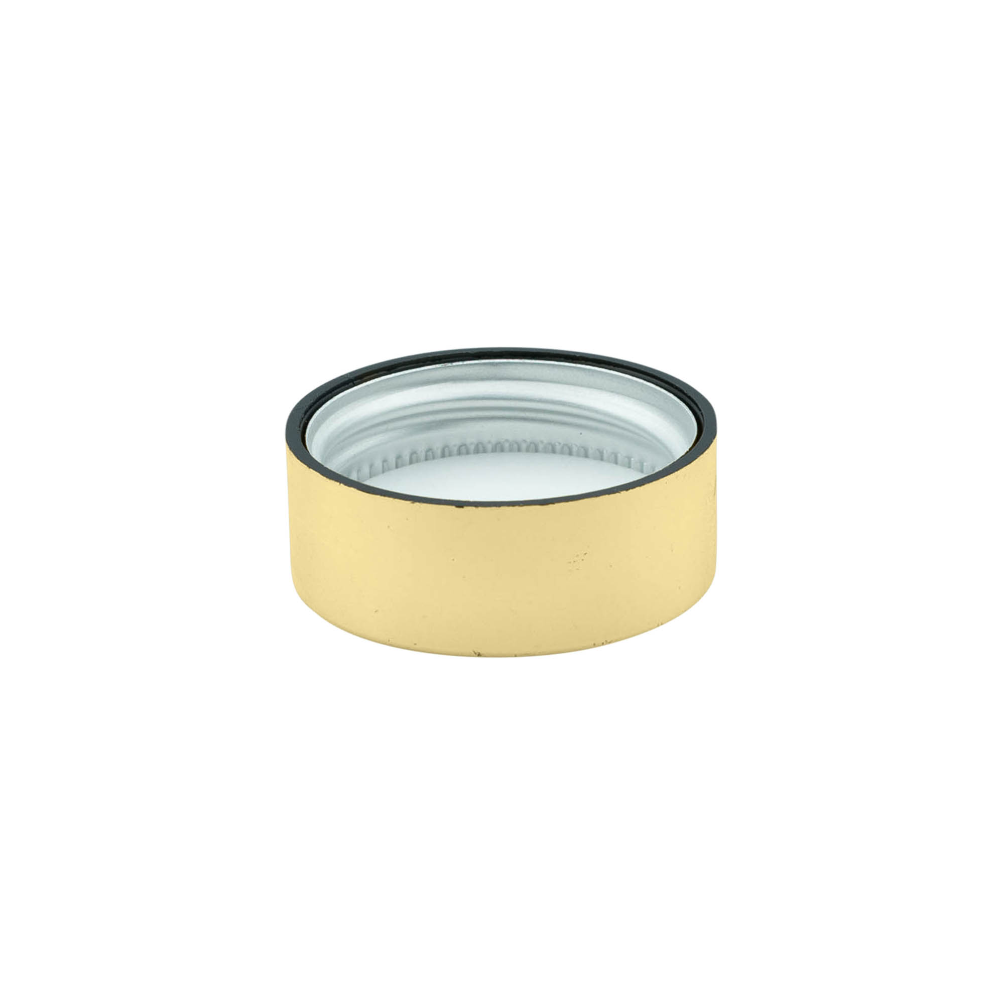 Tapa roscada, plástico ABS, dorada, para boca: GPI 33/400