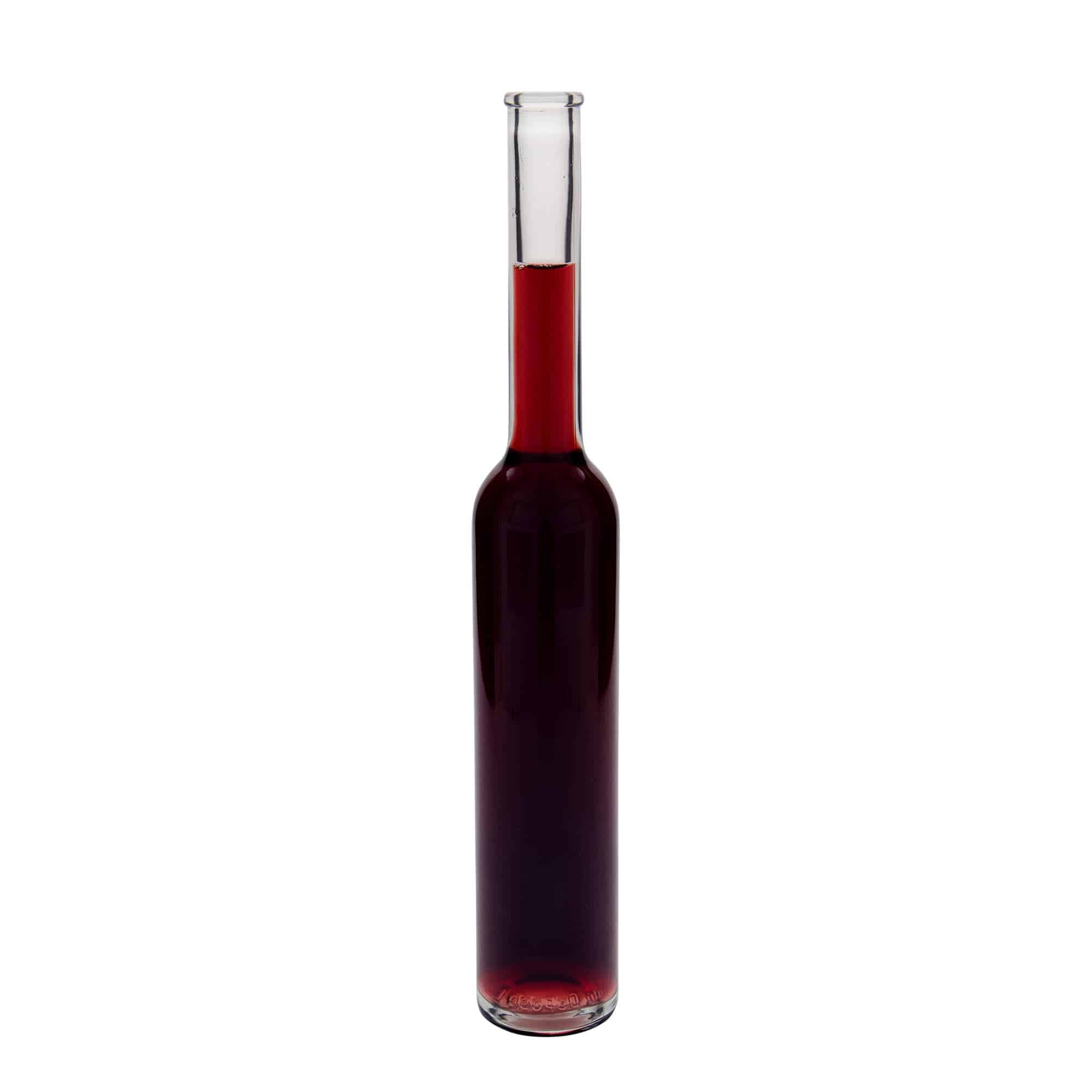 Botella de vidrio de 350 ml 'Platina', boca: corcho