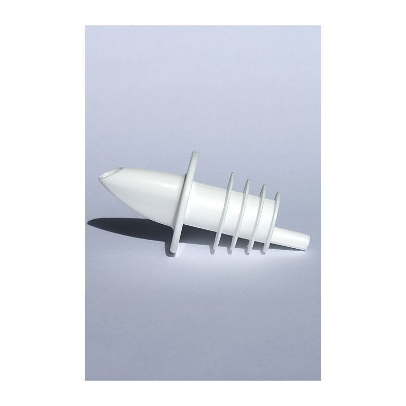 Vertedor Jet Pour, plástico de PE, blanco