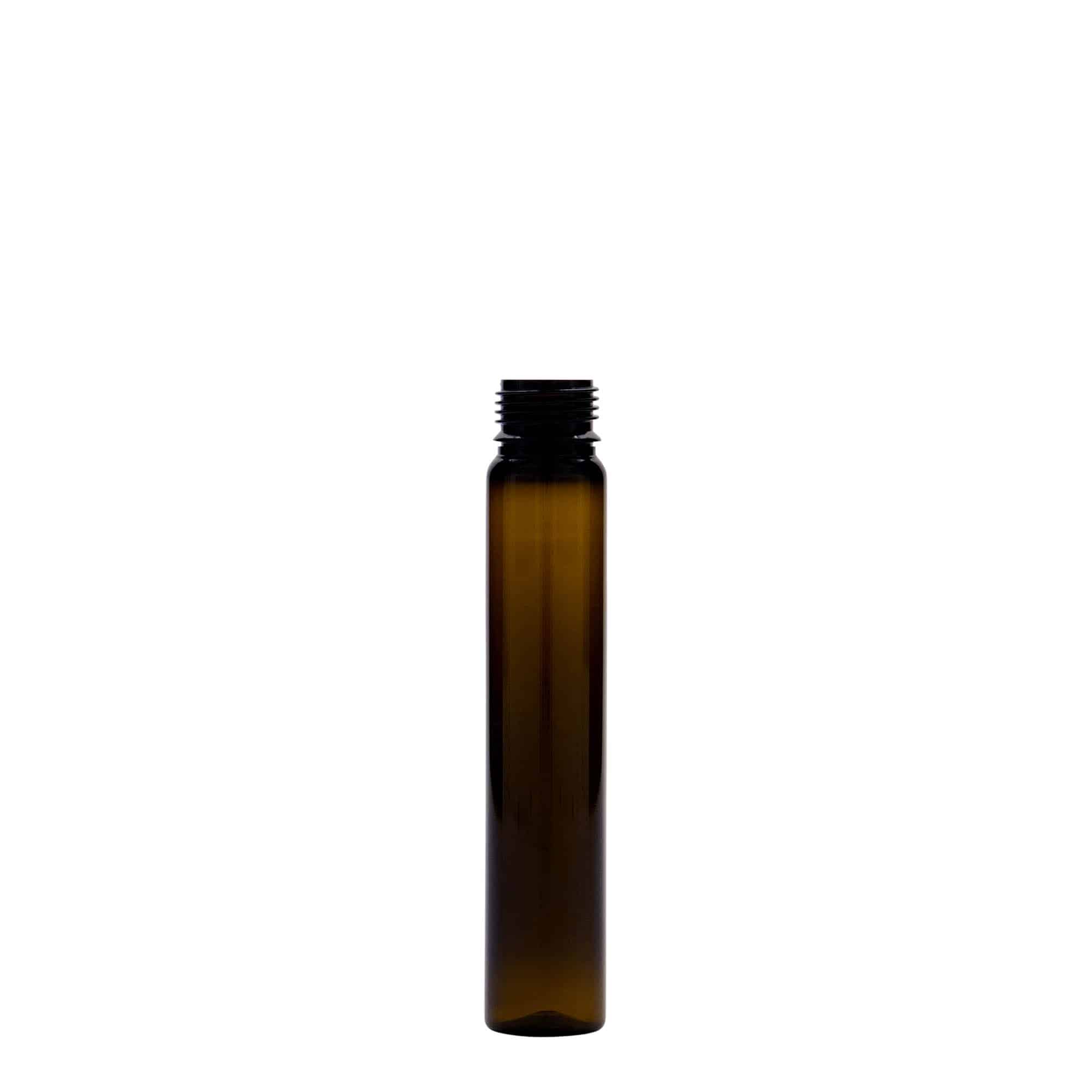 25 ml tubos de PET, plástico, marrón, boca: cierre de rosca 25 ml tubos de PET, plástico, marrón, boca: cierre de rosca
