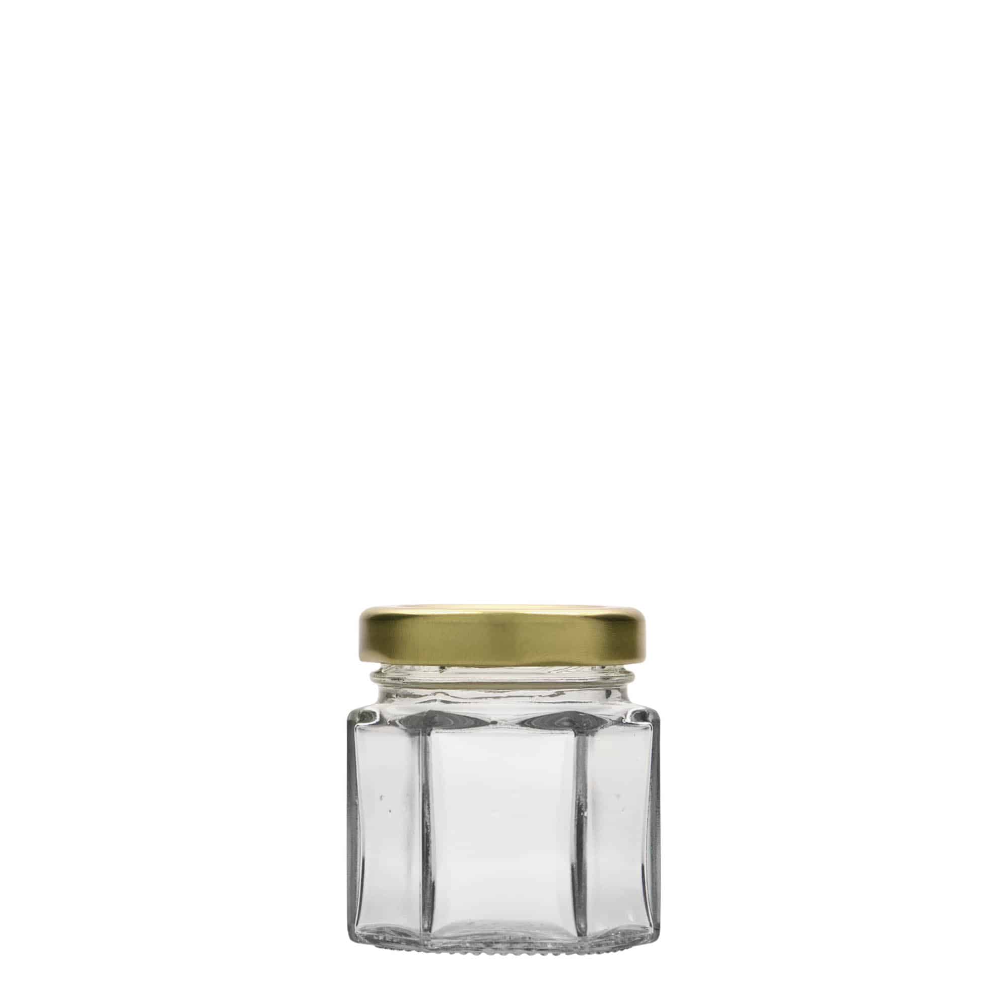 47 ml frasco hexagonal, boca: Twist-Off (TO 43) 47 ml frasco hexagonal, boca: Twist-Off (TO 43)
