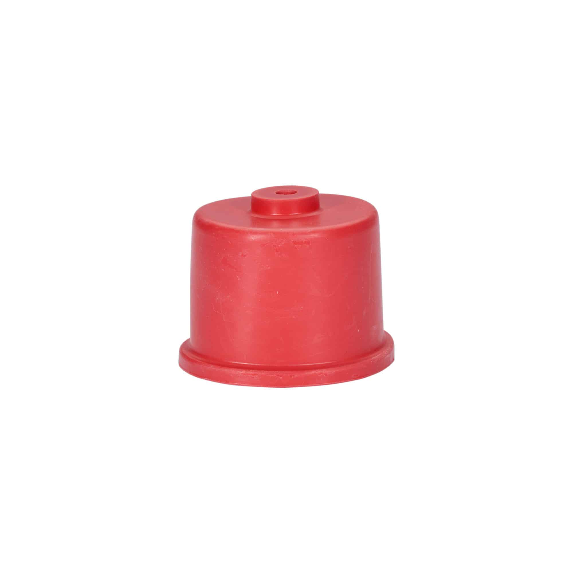 Tapón de fermentación tipo 5, goma, rojo Tapón de fermentación tipo 5, goma, rojo