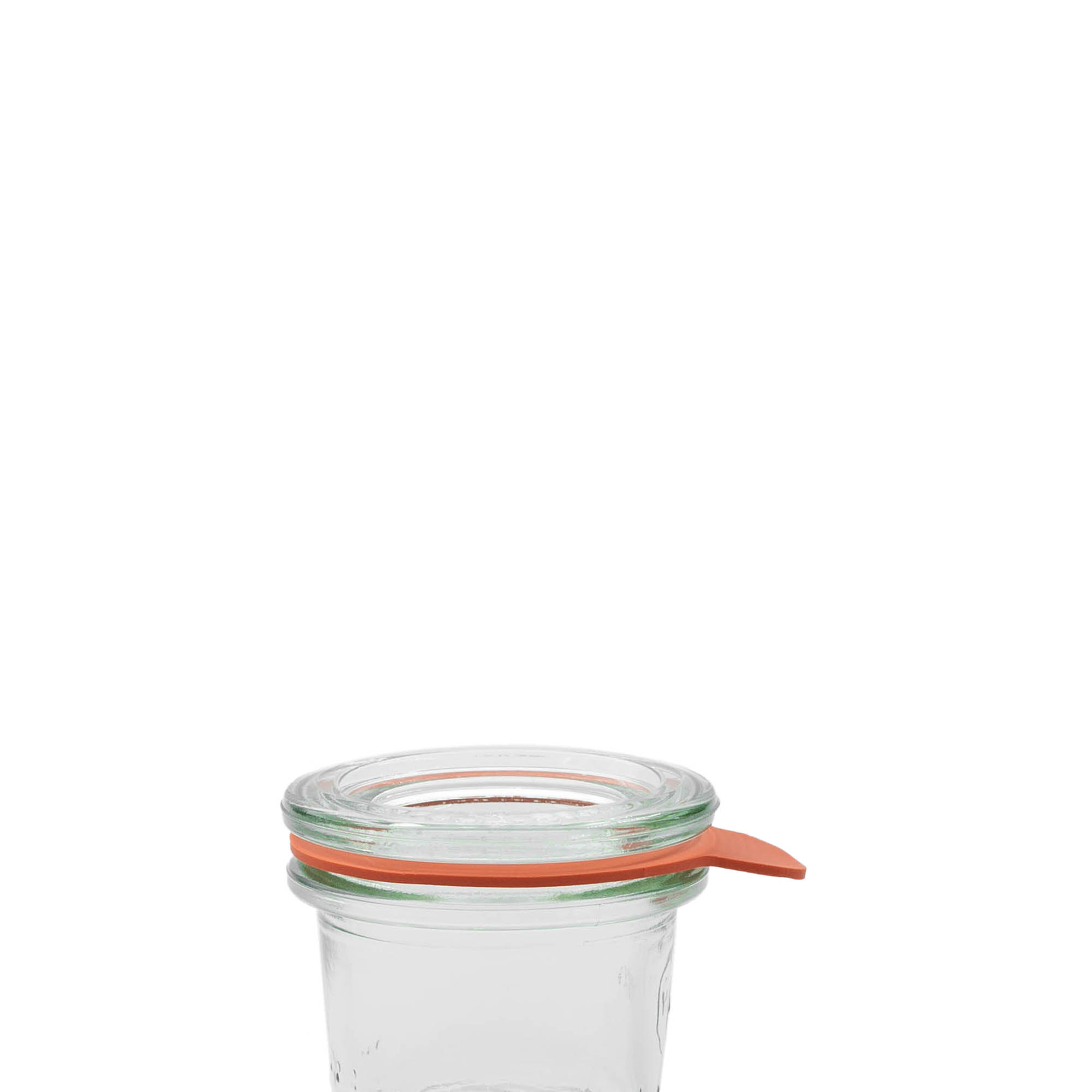 Anillo de conservación WECK RR40, rojo, boca: borde redondo Anillo de conservación WECK RR40, rojo, boca: borde redondo