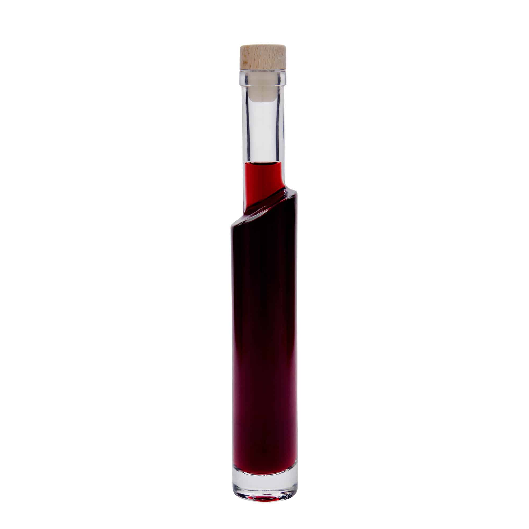 Botella de vidrio de 200 ml 'Feeling', boca: corcho