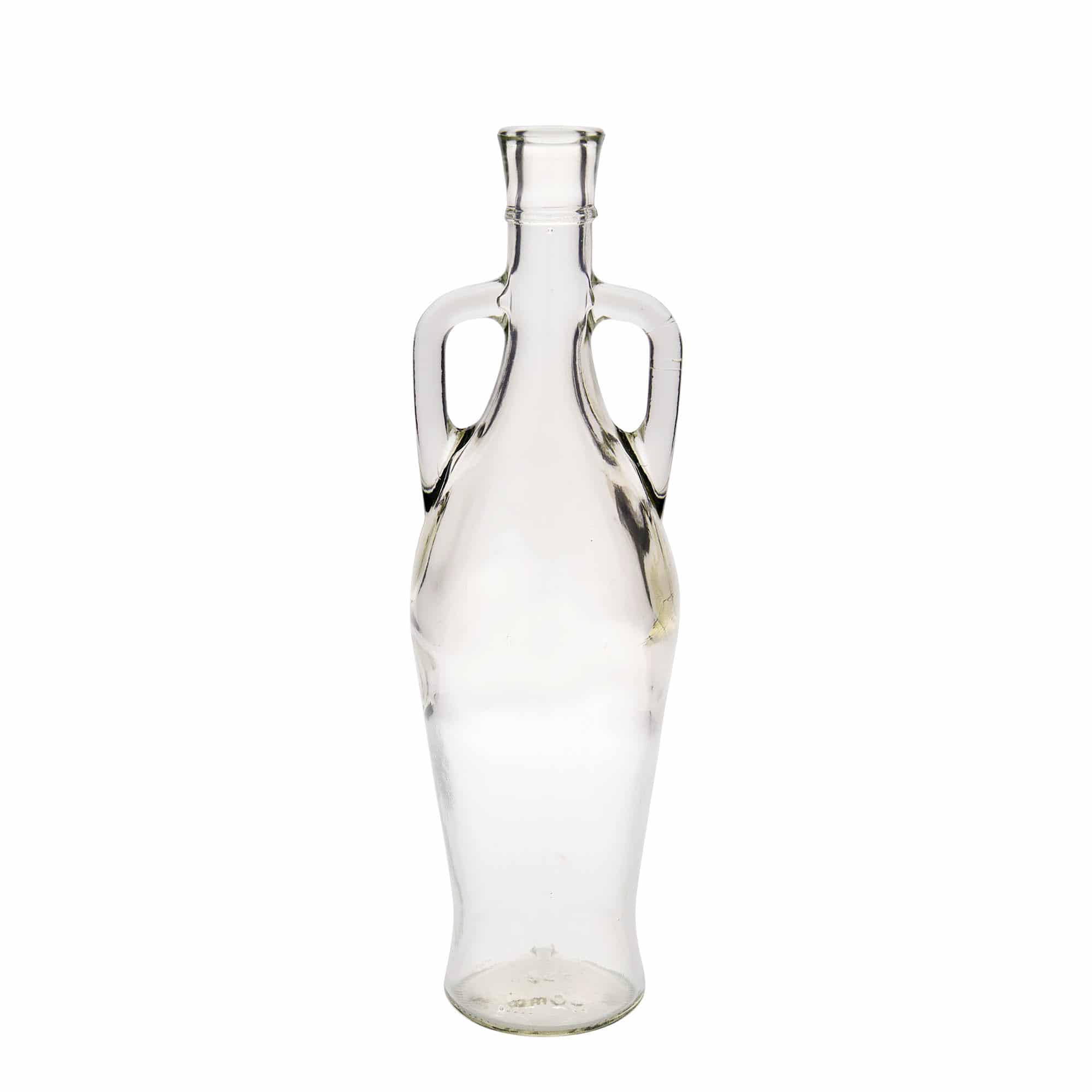 Botella de vidrio 'Amphore' de 750 ml, boca: corcho