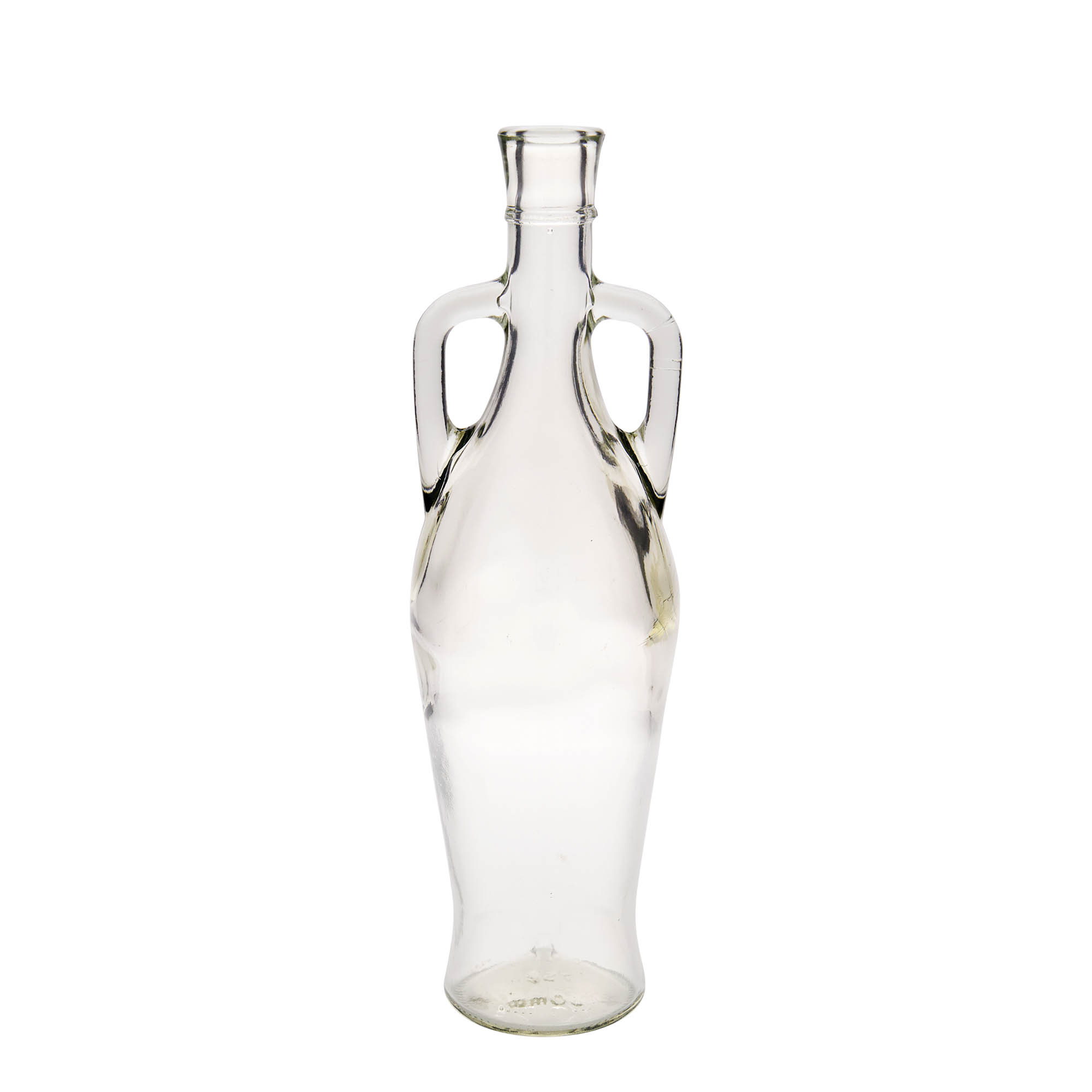 Botella de vidrio de 750 ml 'Ámfora', boca: corcho Botella de vidrio de 750 ml 'Ámfora', boca: corcho