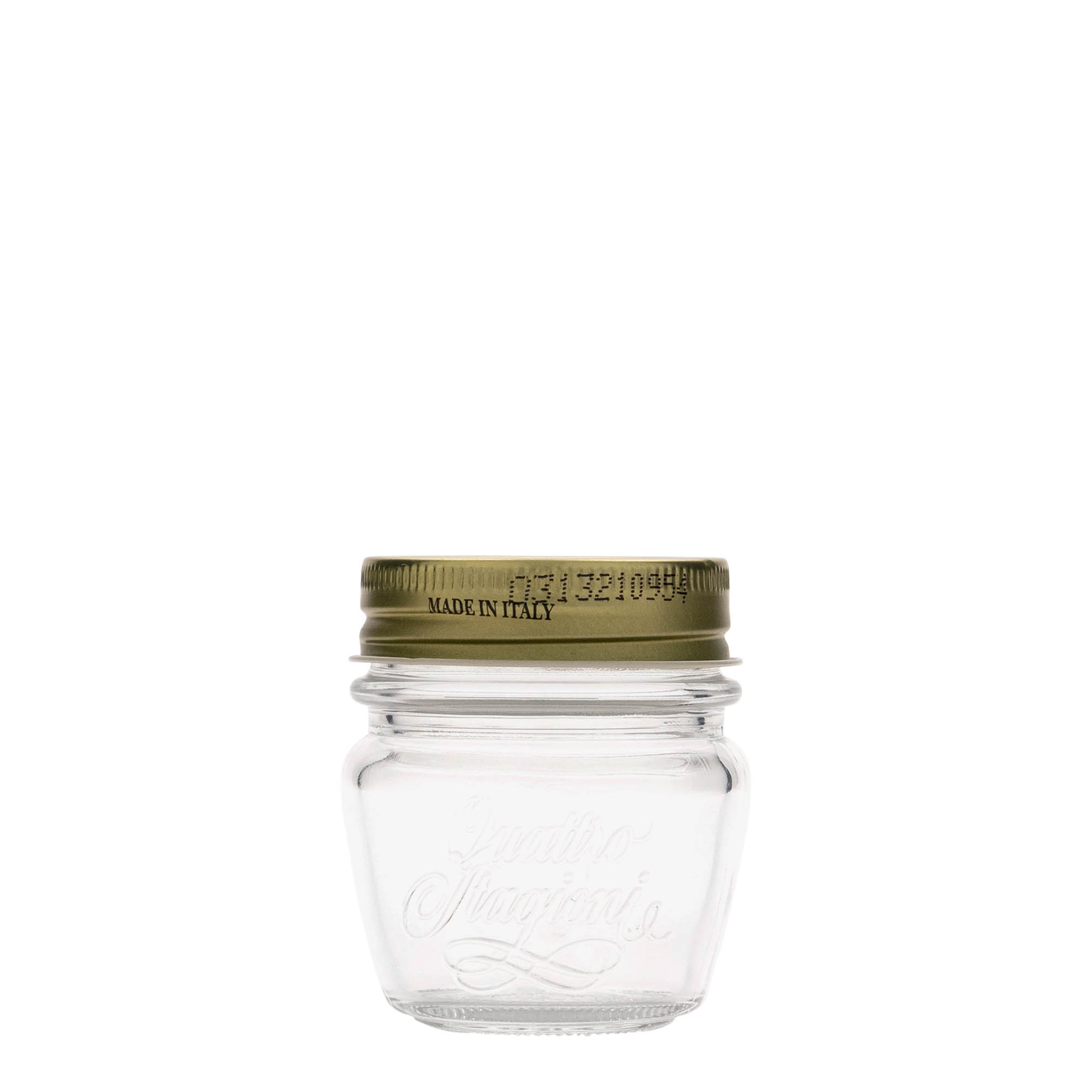80 ml tarro para joyas 'Quattro Stagioni', boca: cierre de rosca
