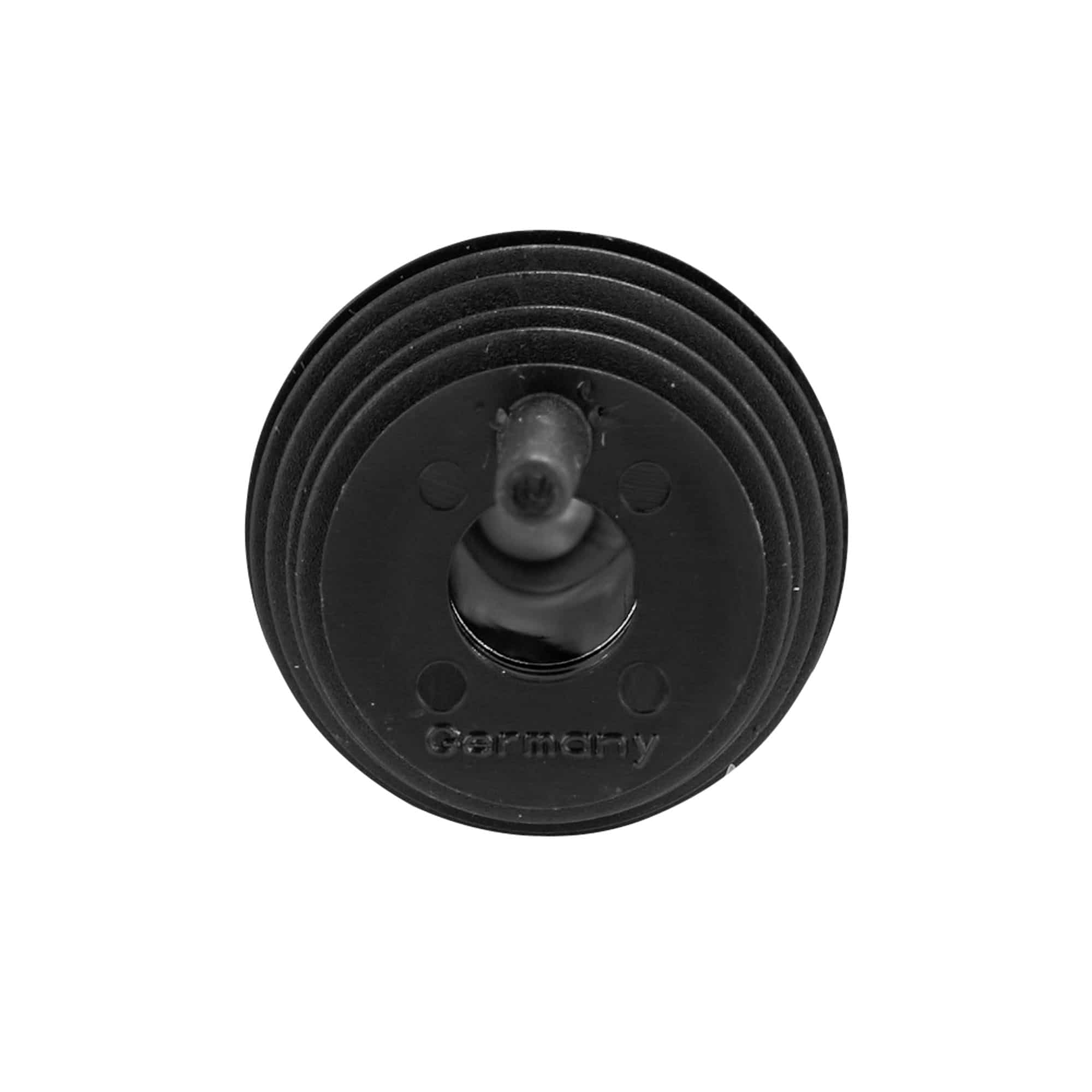 Vertedor Inox con tapa metálica oscilante, acero inoxidable, plateado