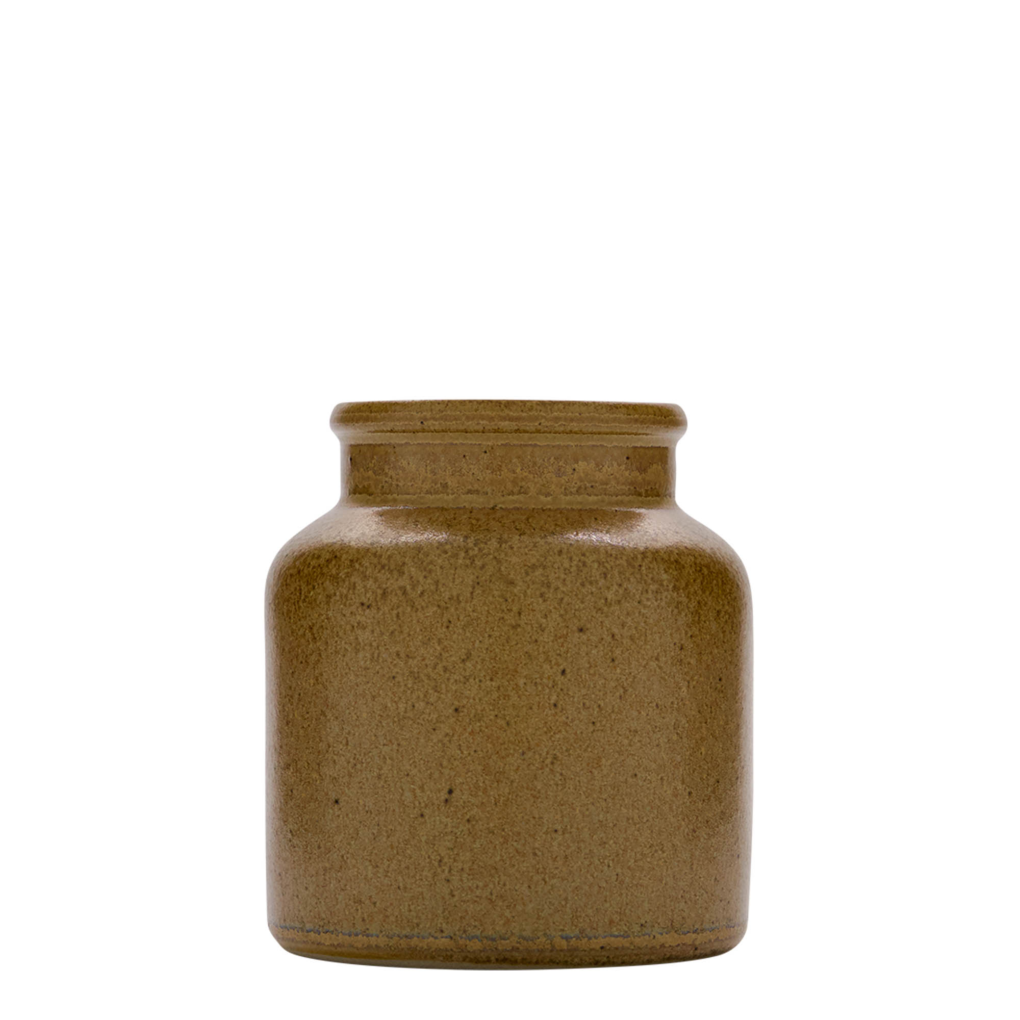 270 ml maceta de gres, cerámica, marrón cristal, boca: tapa de solapa 270 ml maceta de gres, cerámica, marrón cristal, boca: tapa de solapa