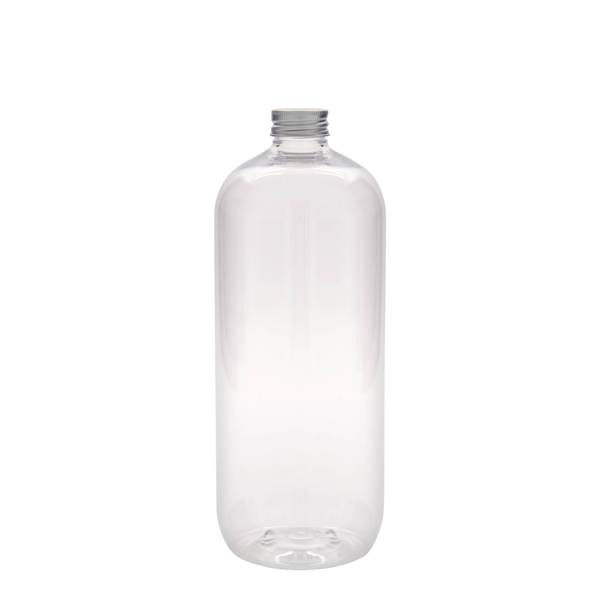 Botella de PET 'Boston' de 1000 ml, plástico, boca: 28/410
