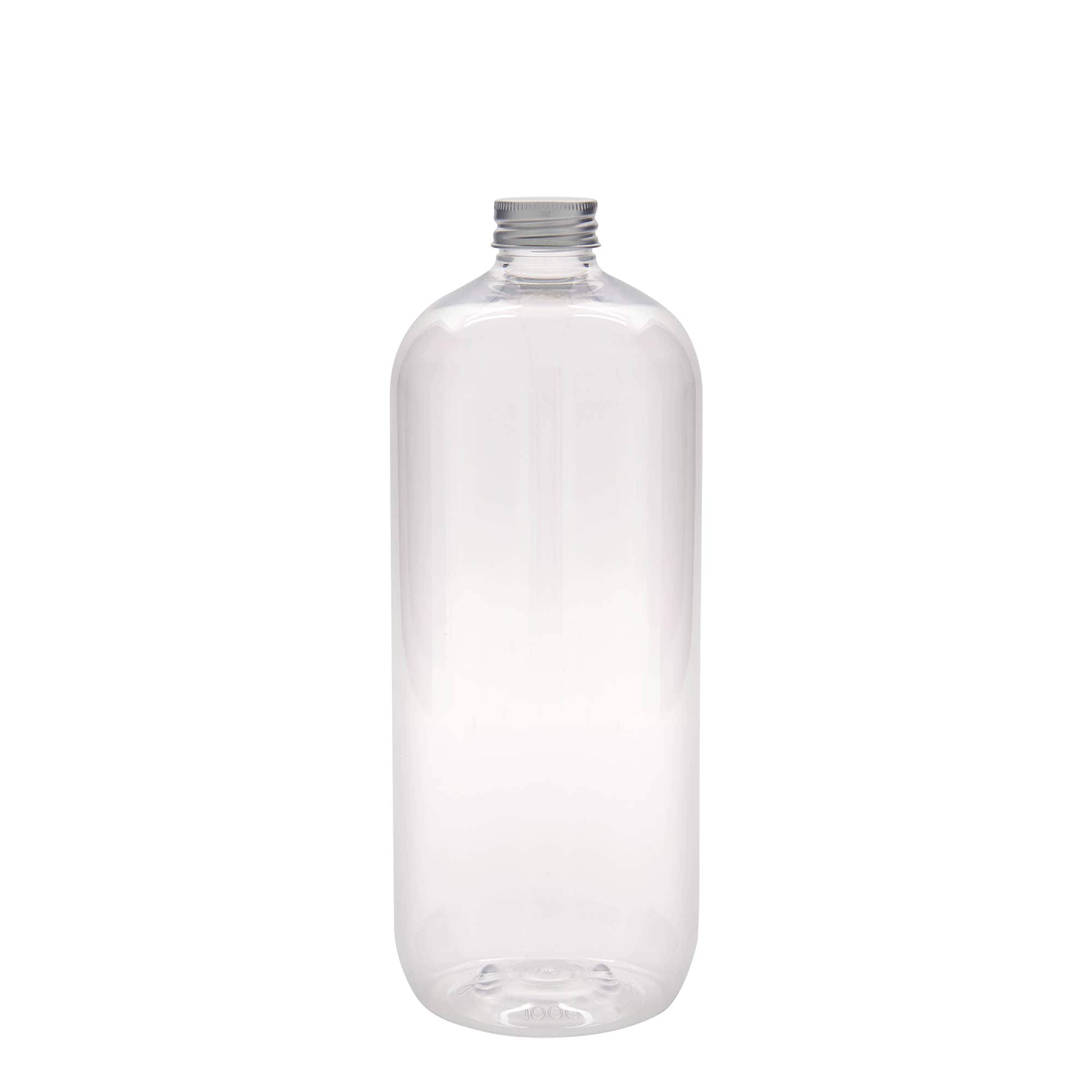 Botella PET de 1.000 ml 'Boston', plástico, boca: 28/410