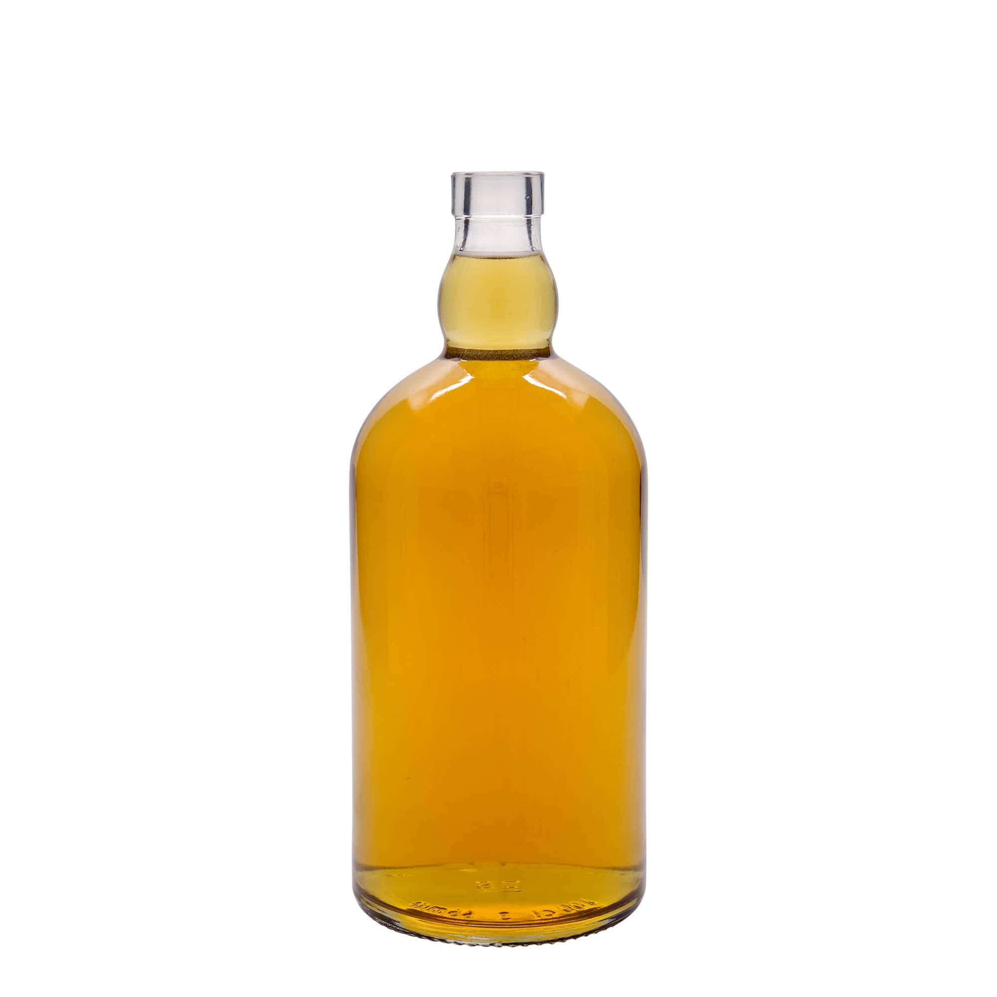 Botella de vidrio 'Aberdeen' de 1000 ml, boca: corcho