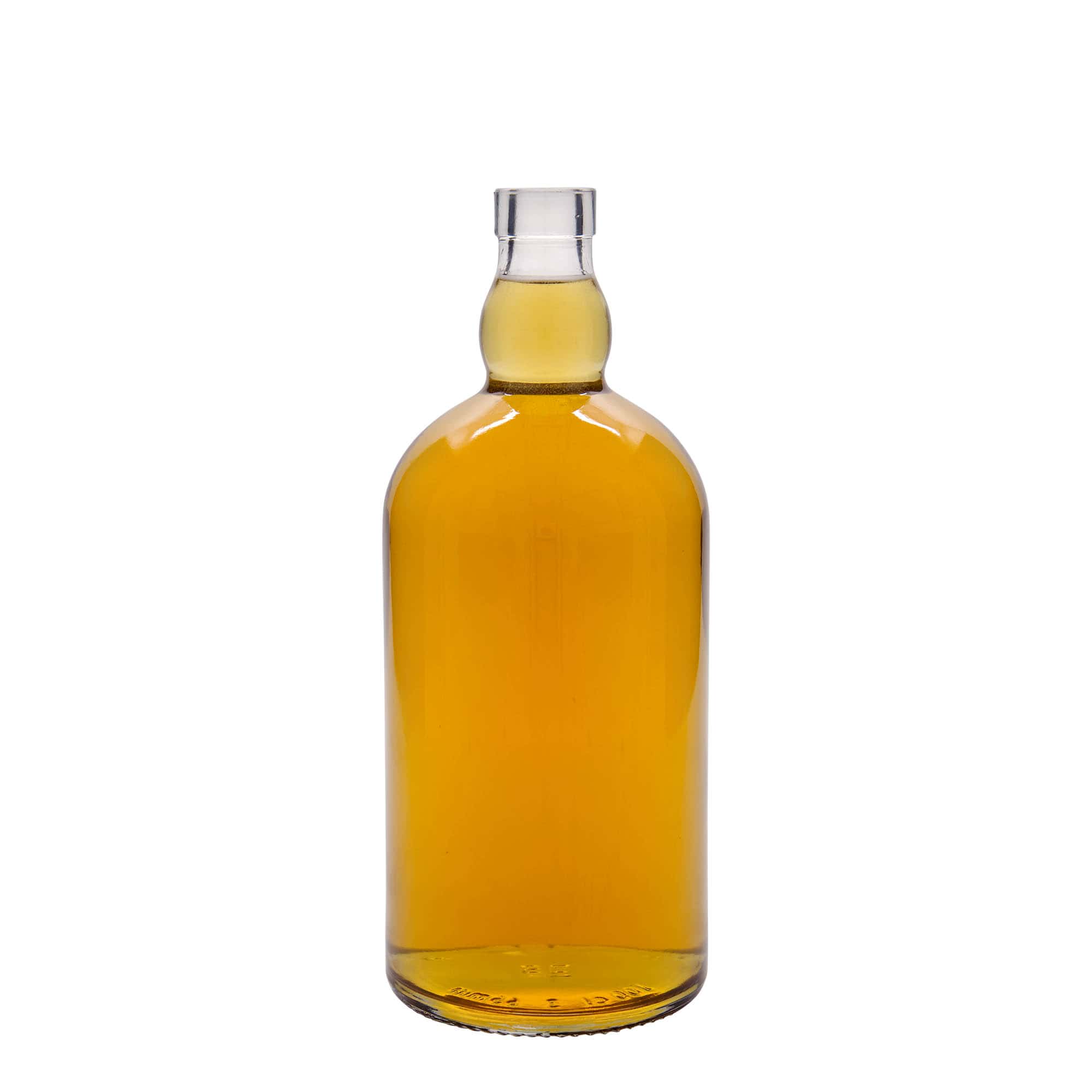 Botella de vidrio de 1000 ml 'Aberdeen', boca: corcho