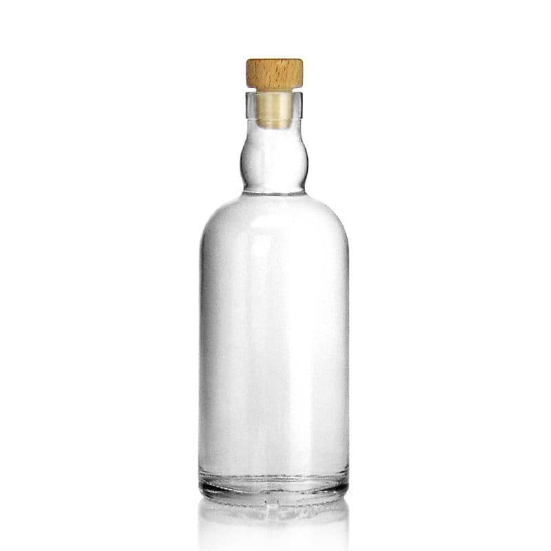 Botella de vidrio 'Aberdeen' de 500 ml, boca: corcho