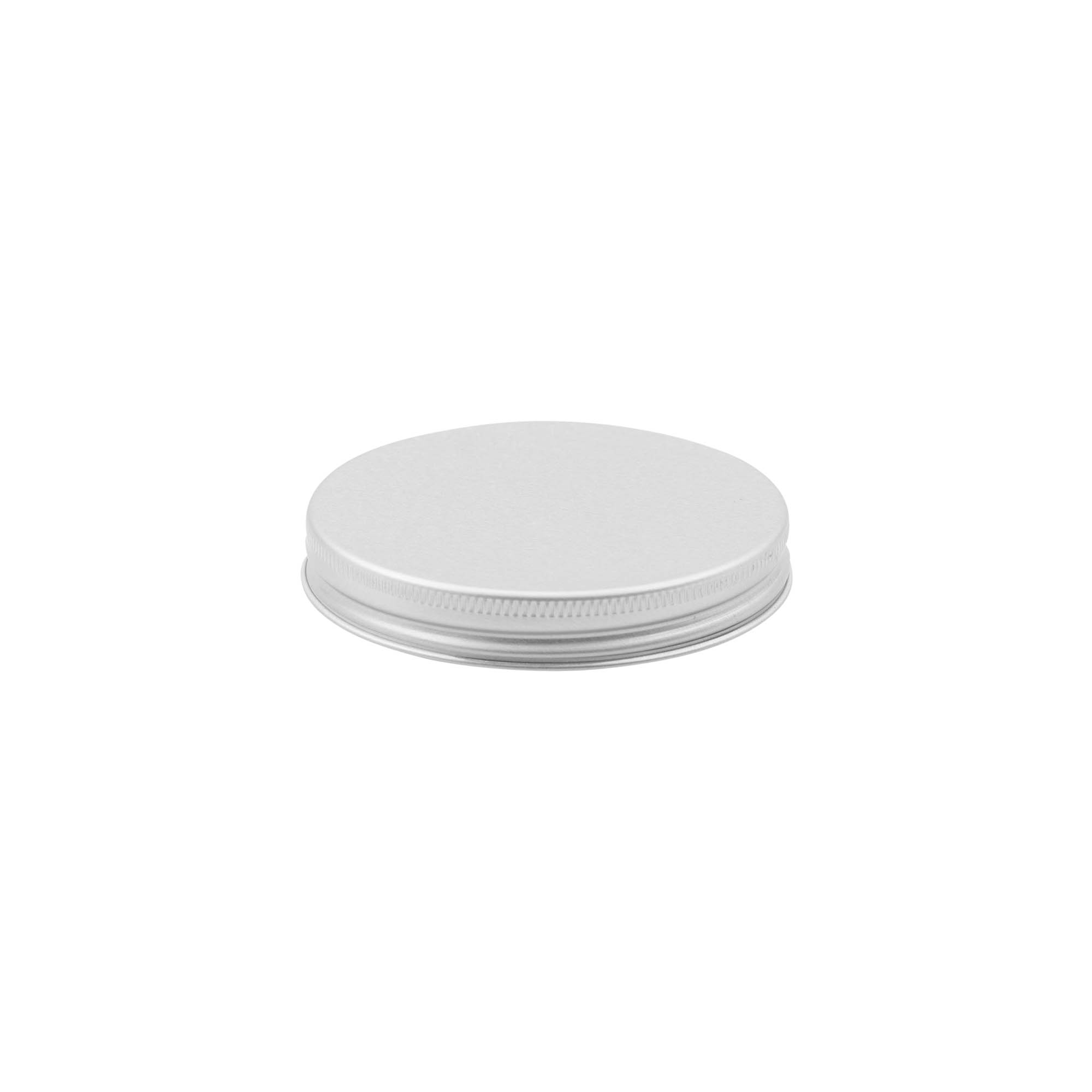 Tapa de rosca, metal, plateado, para boca: 70/400