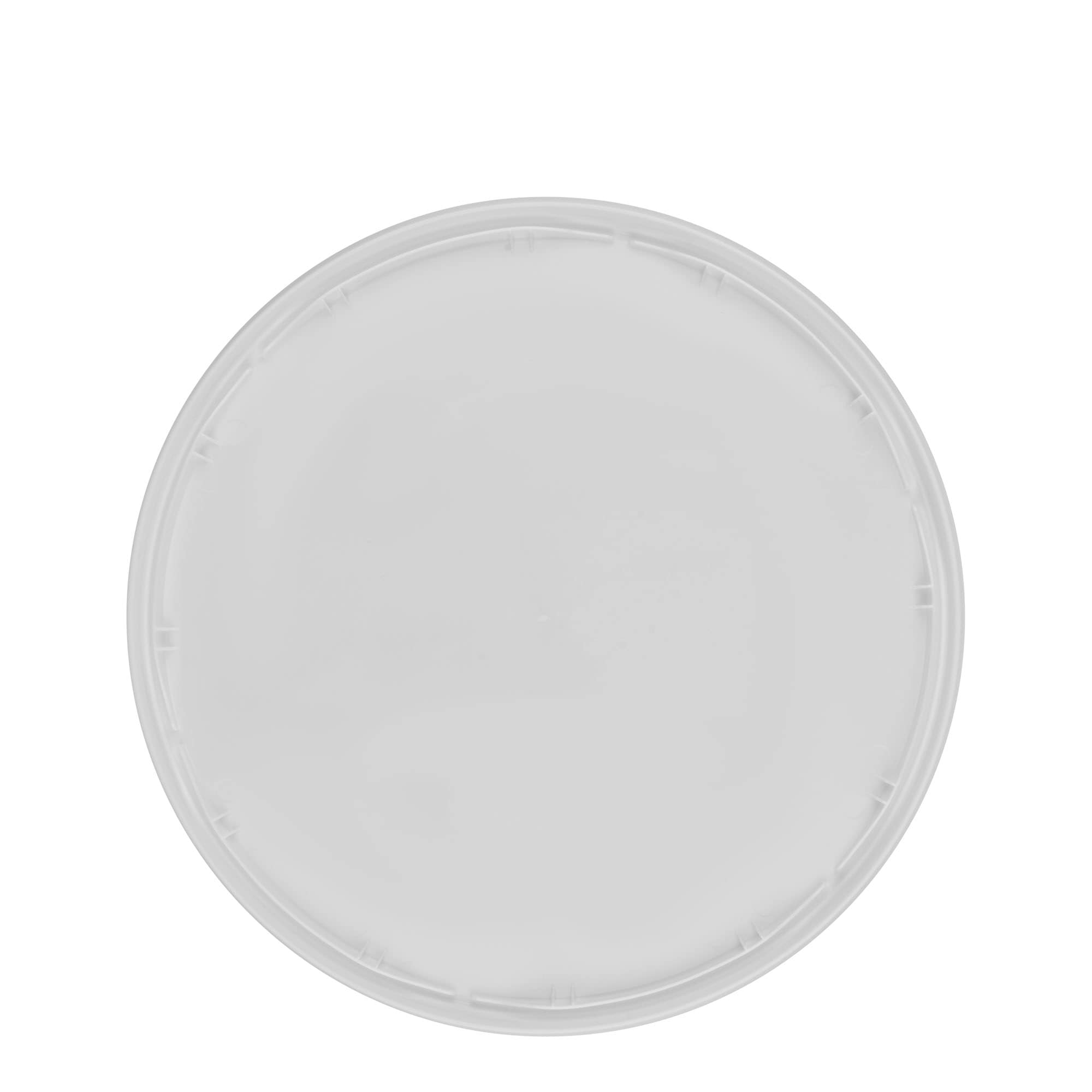 Tapa para cubo de 20 l, plástico de PP, blanco