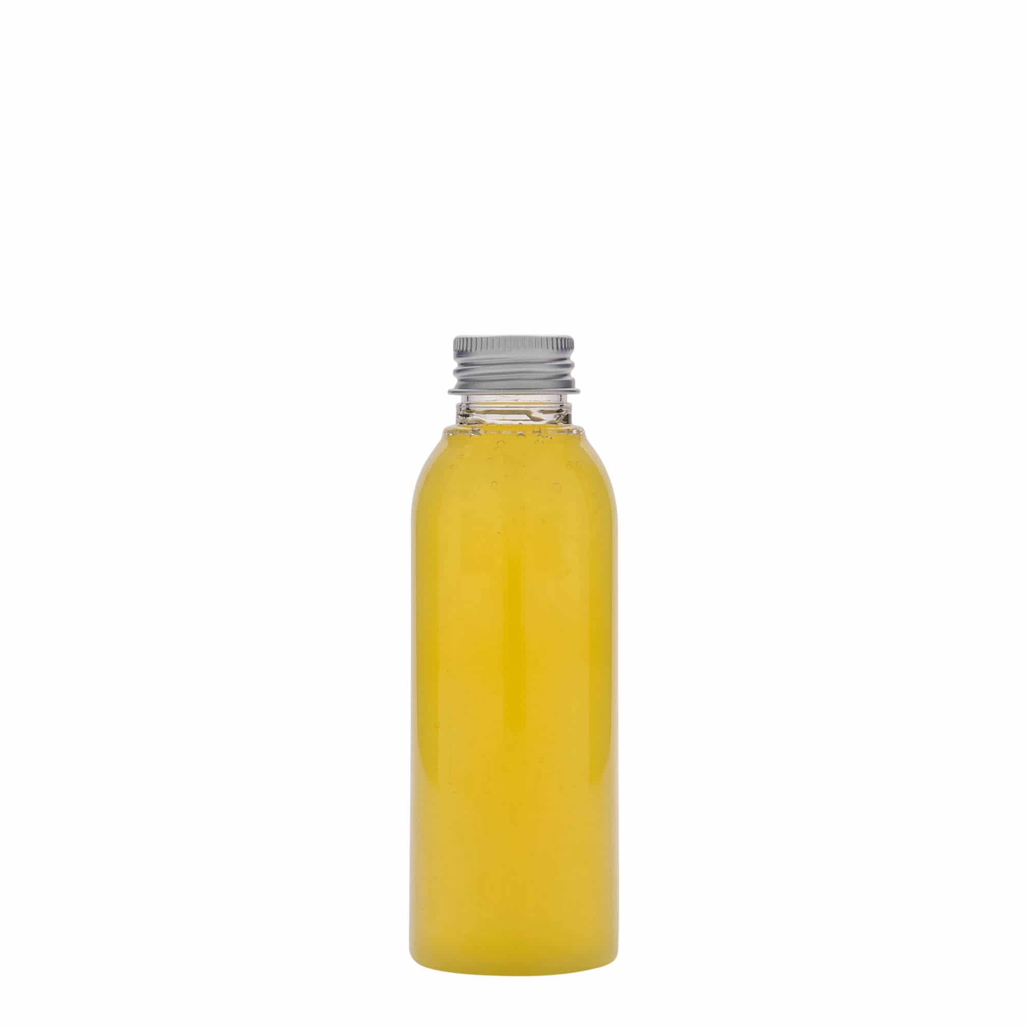 Botella de PET 'Pegasus' de 125 ml, plástico, boca: 24/410