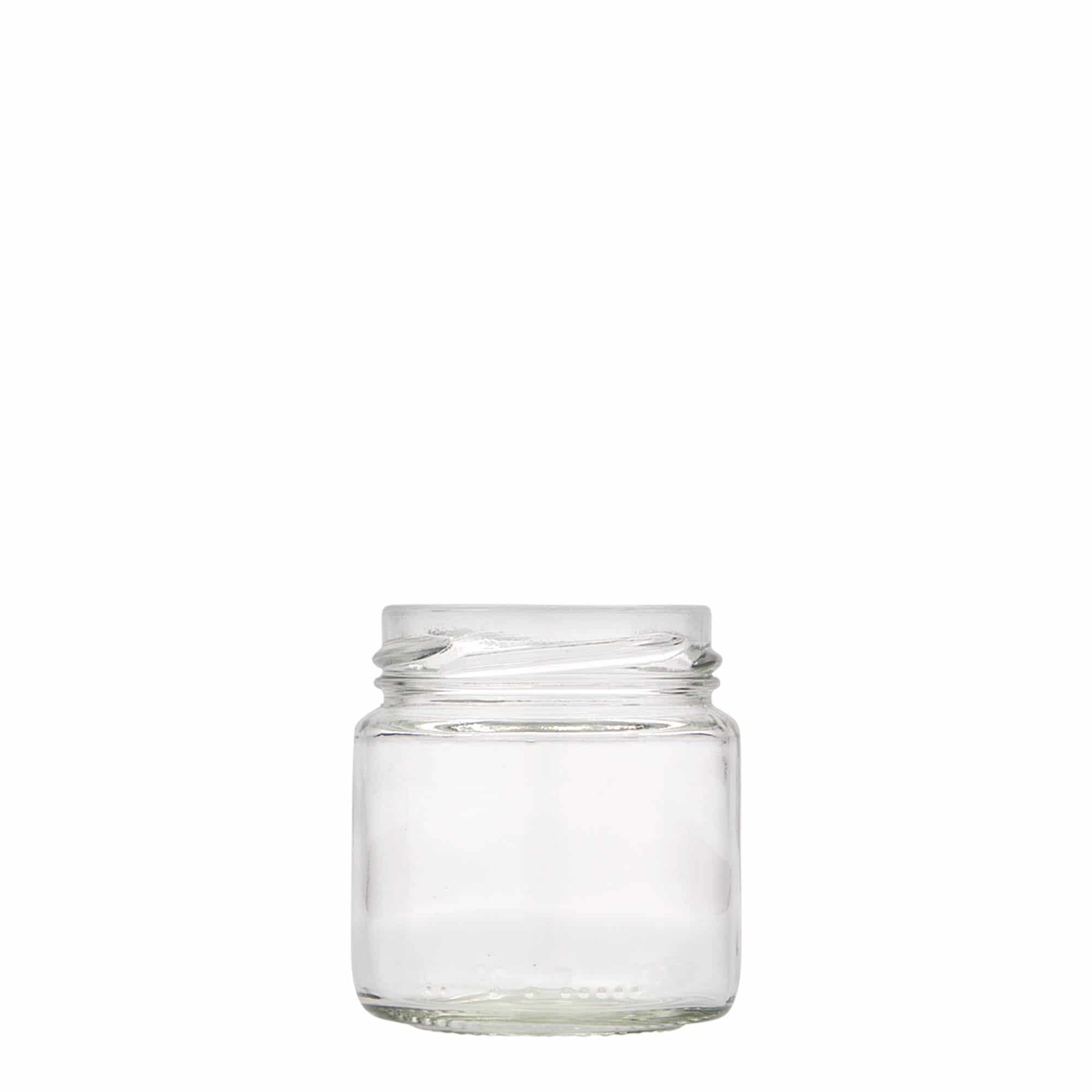 Tarro redondo de 106 ml, boca: Twist-Off (TO 53) Tarro redondo de 106 ml, boca: Twist-Off (TO 53)