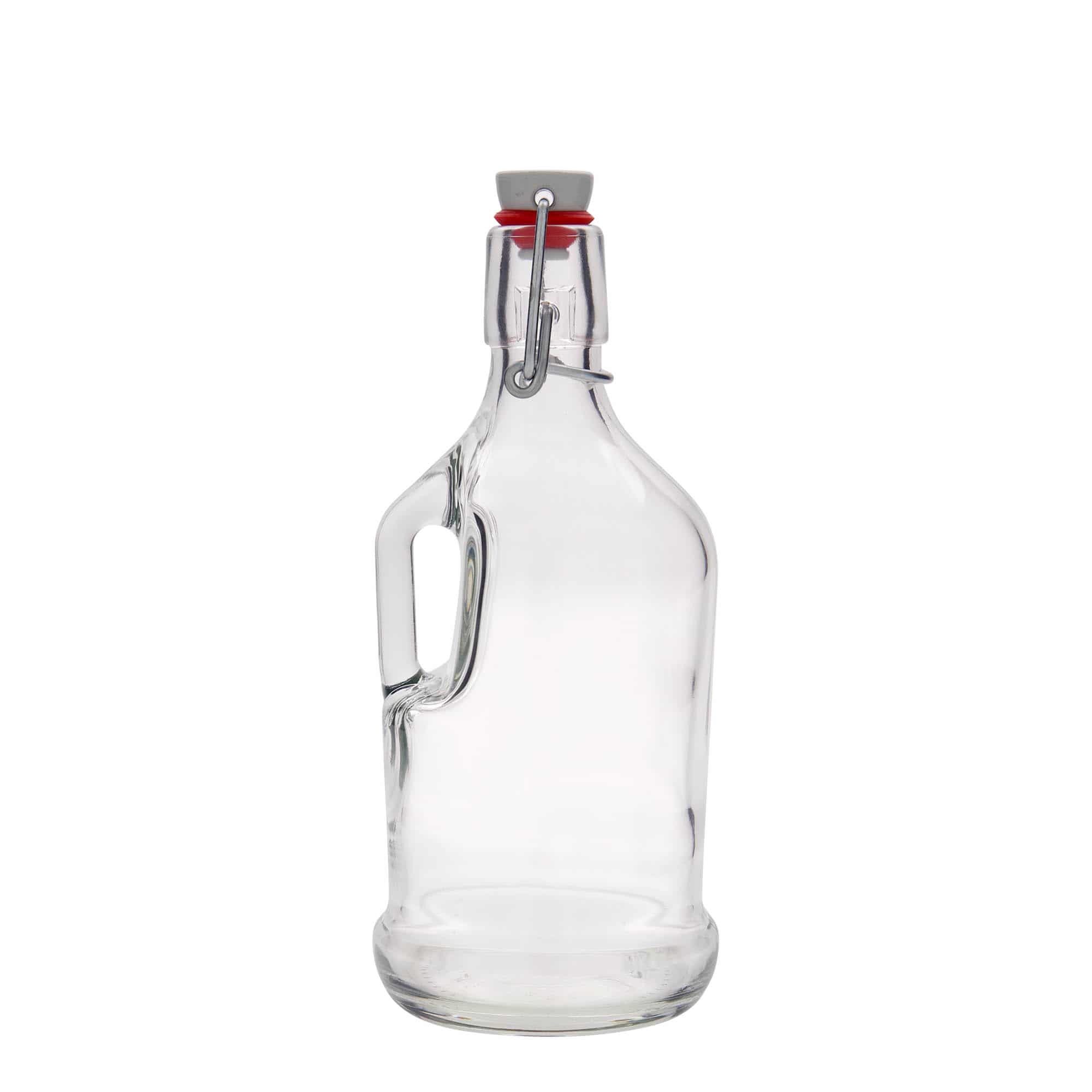 Botella de vidrio 'Classica' de 500 ml, boca: tapón mecánico