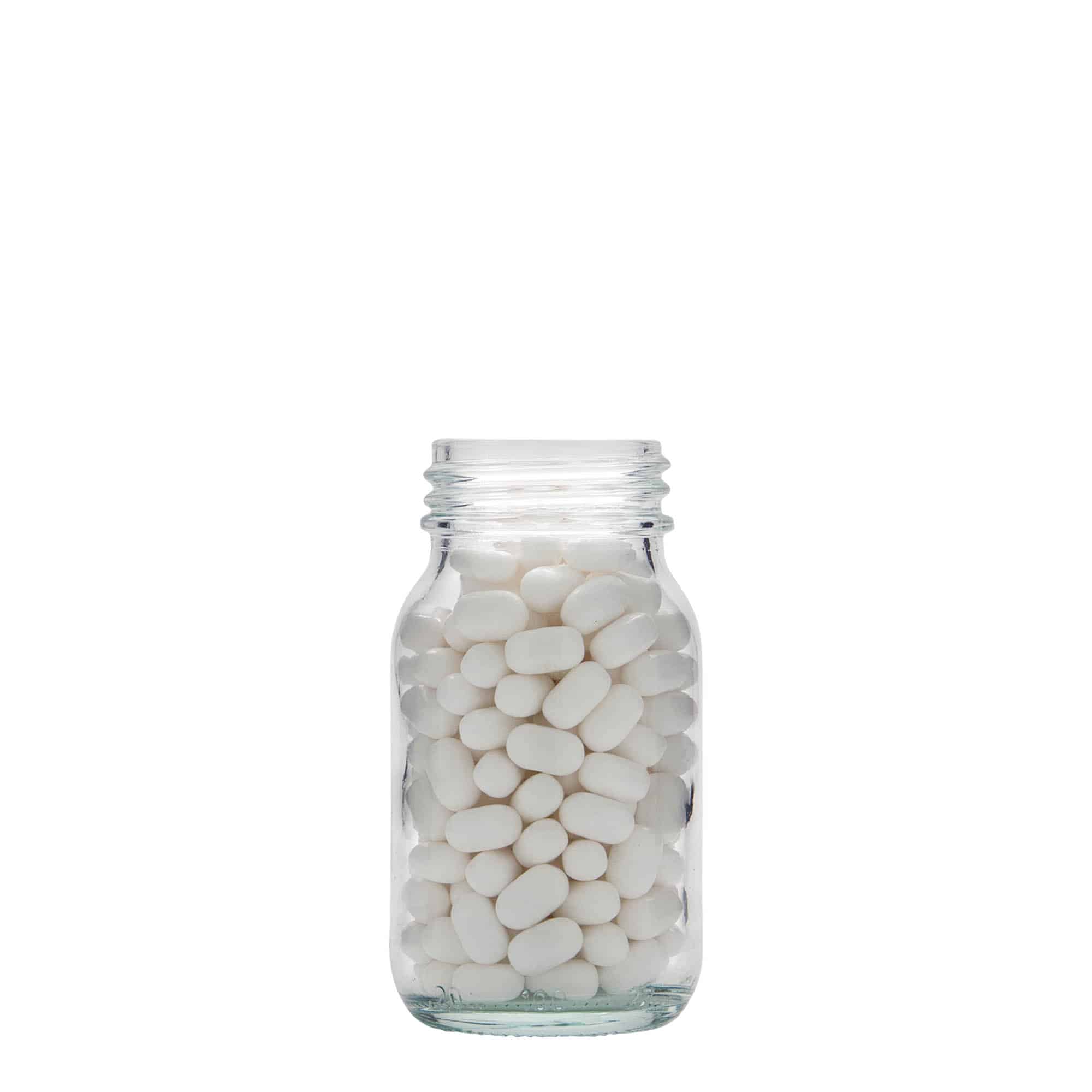 100 ml Frasco de cuello ancho, boca: DIN 40