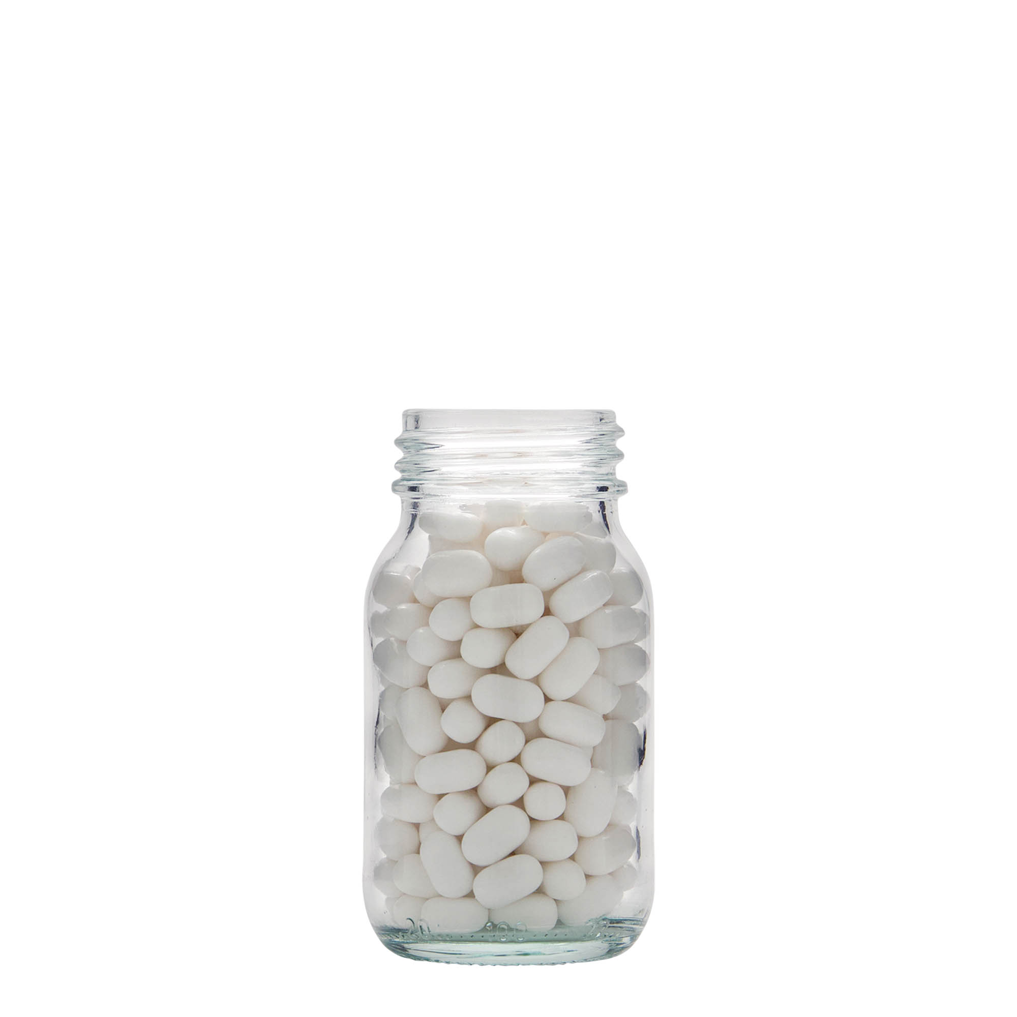 100 ml Frasco de cuello ancho, boca: DIN 40