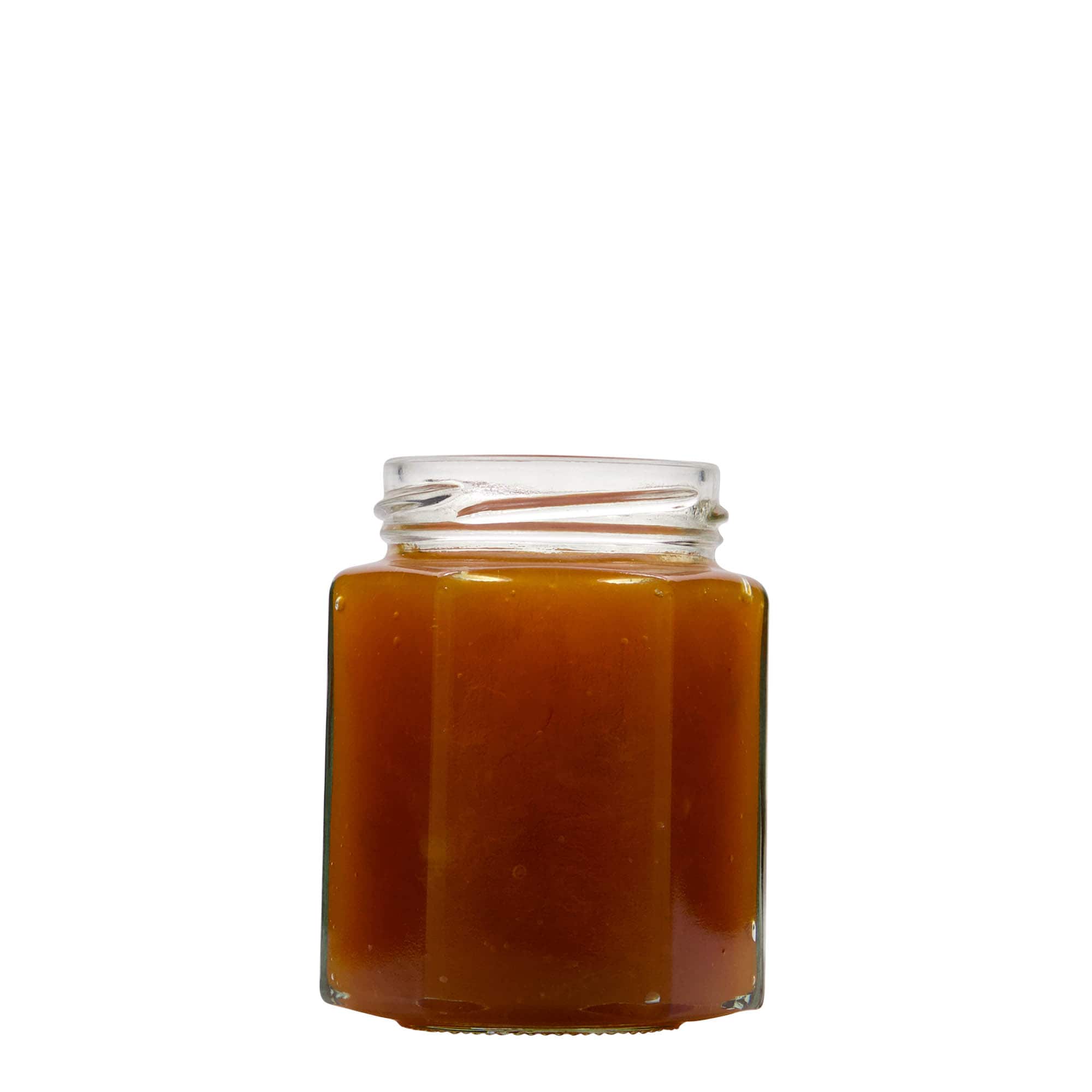 196 ml frasco hexagonal, boca: twist-off (TO 58)
