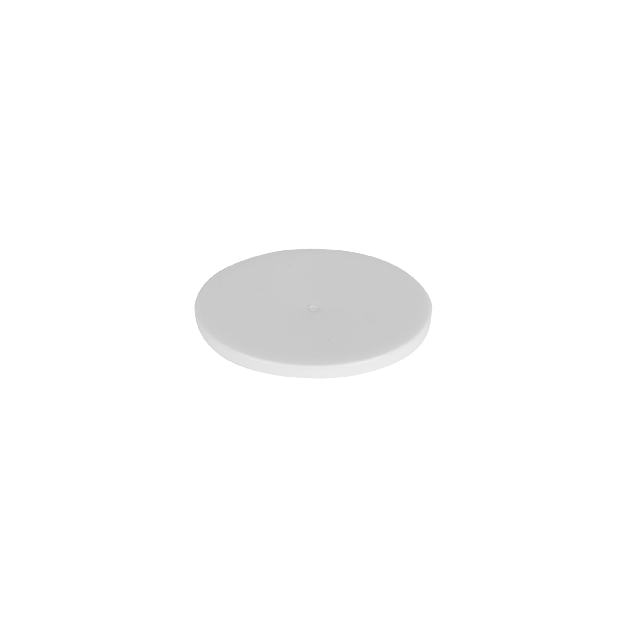Disco de cubierta para 15 ml 'Bianca', plástico PP, blanco