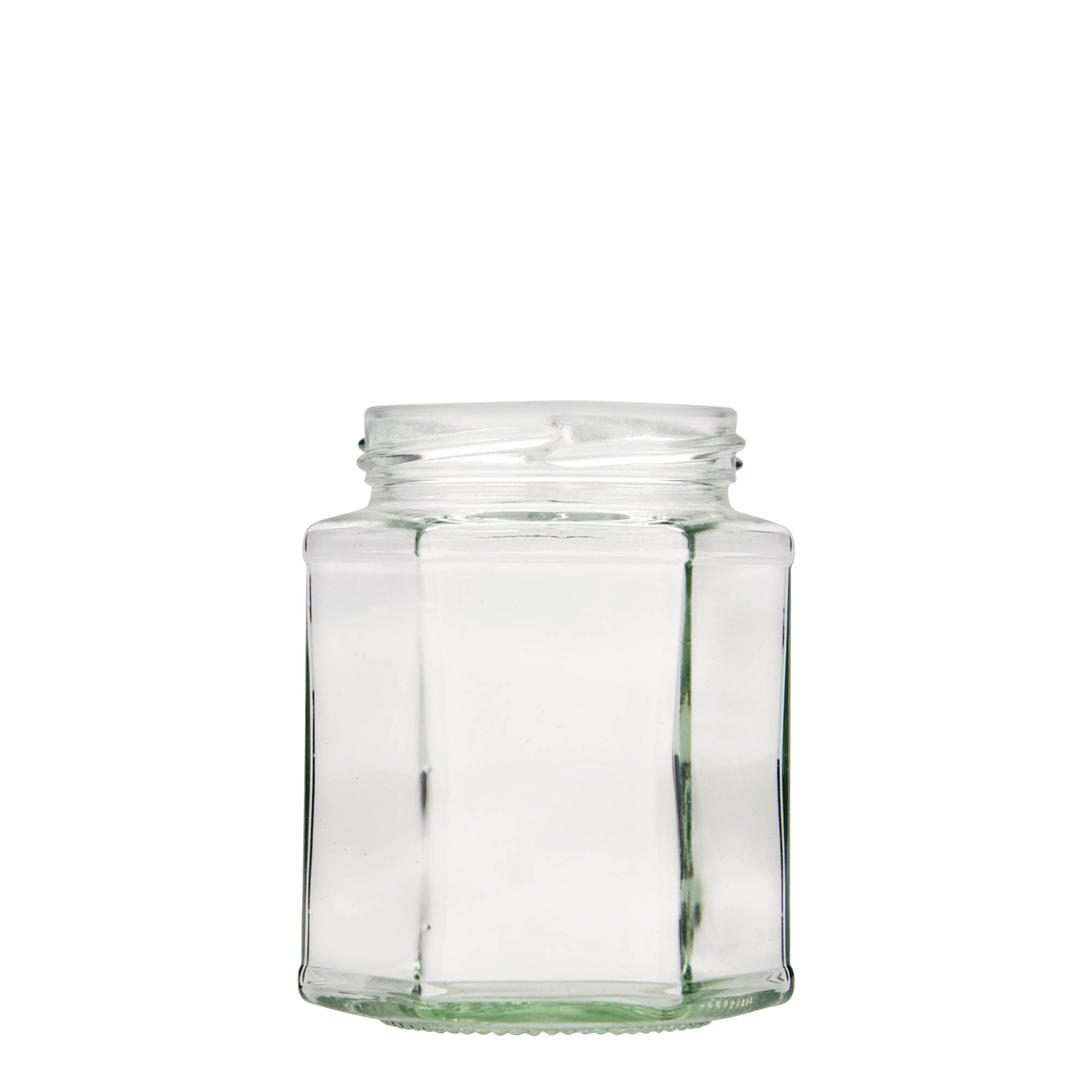 324 ml frasco hexagonal, boca: Twist-off (TO 66)