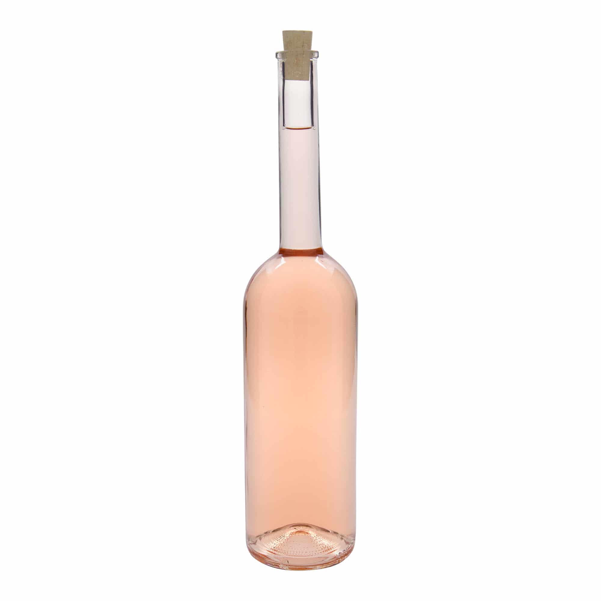 Botella de vidrio 'Opera' de 1000 ml, boca: corcho