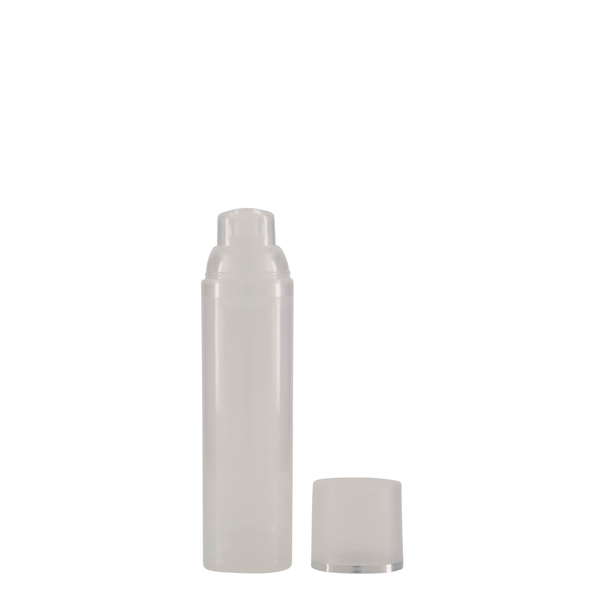 Dispensador Airless de 75 ml 'Mezzo', plástico PP, natural