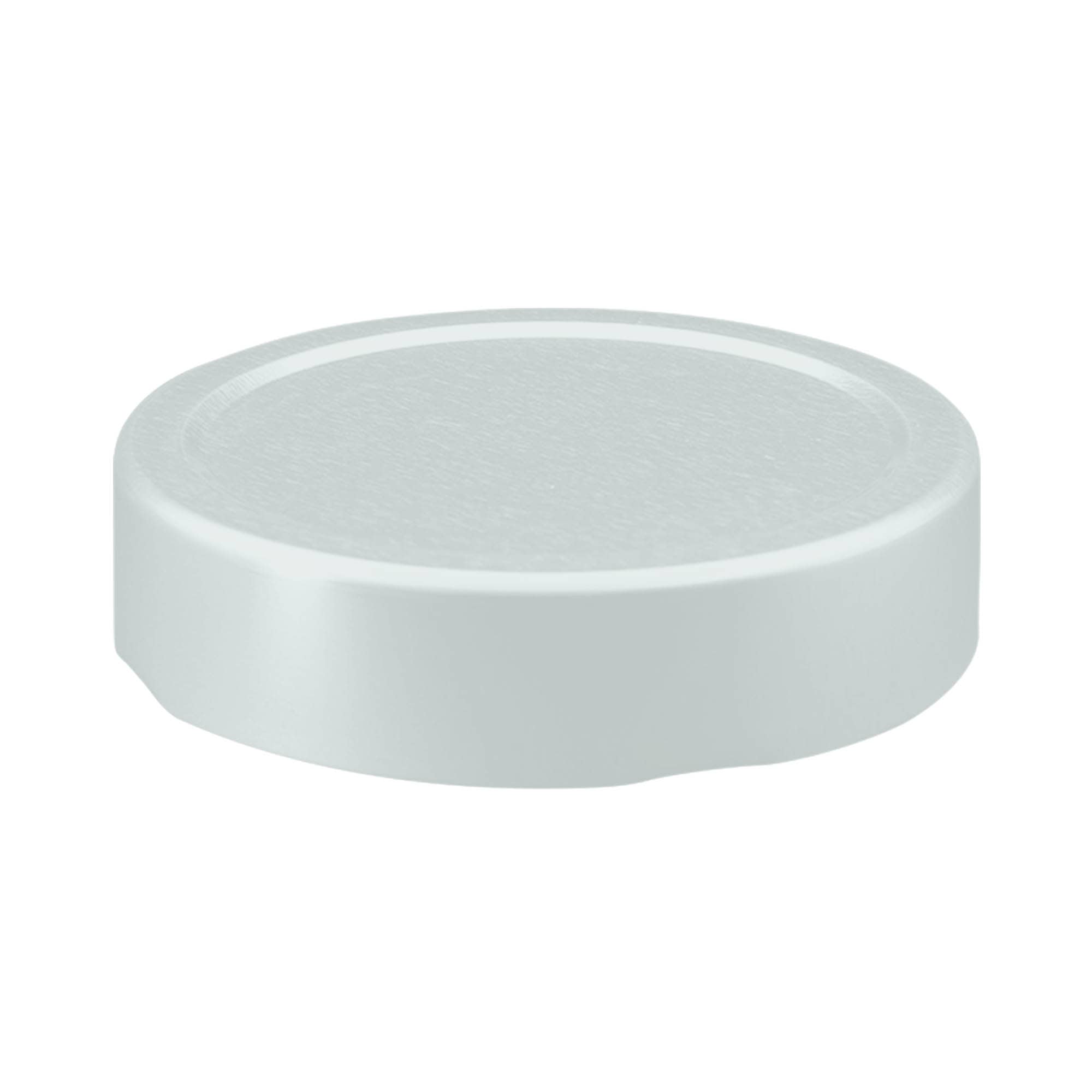 Tapa de rosca extra profunda, metal, plateada, para boca: EDTO70