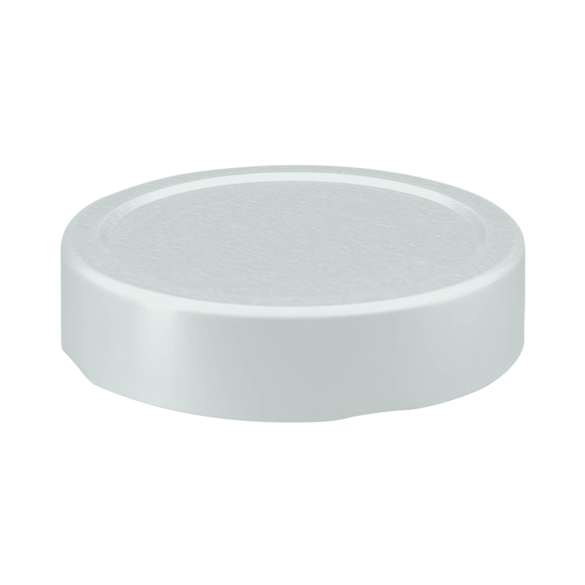 Tapa de rosca extra profunda, metal, plateada, para boca: EDTO70