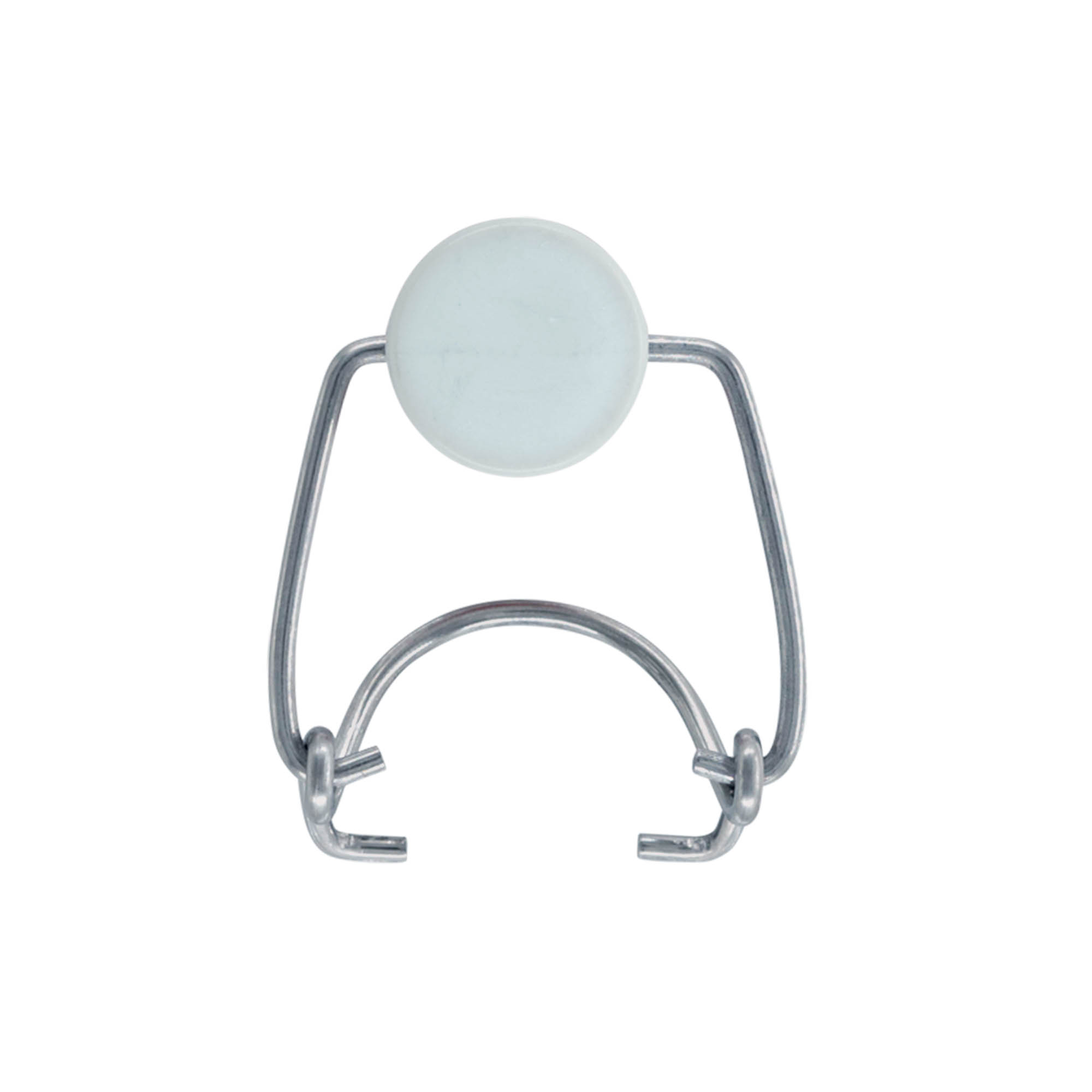 Cierre de palanca estándar #, plástico, rojo-blanco Cierre de palanca estándar #, plástico, rojo-blanco