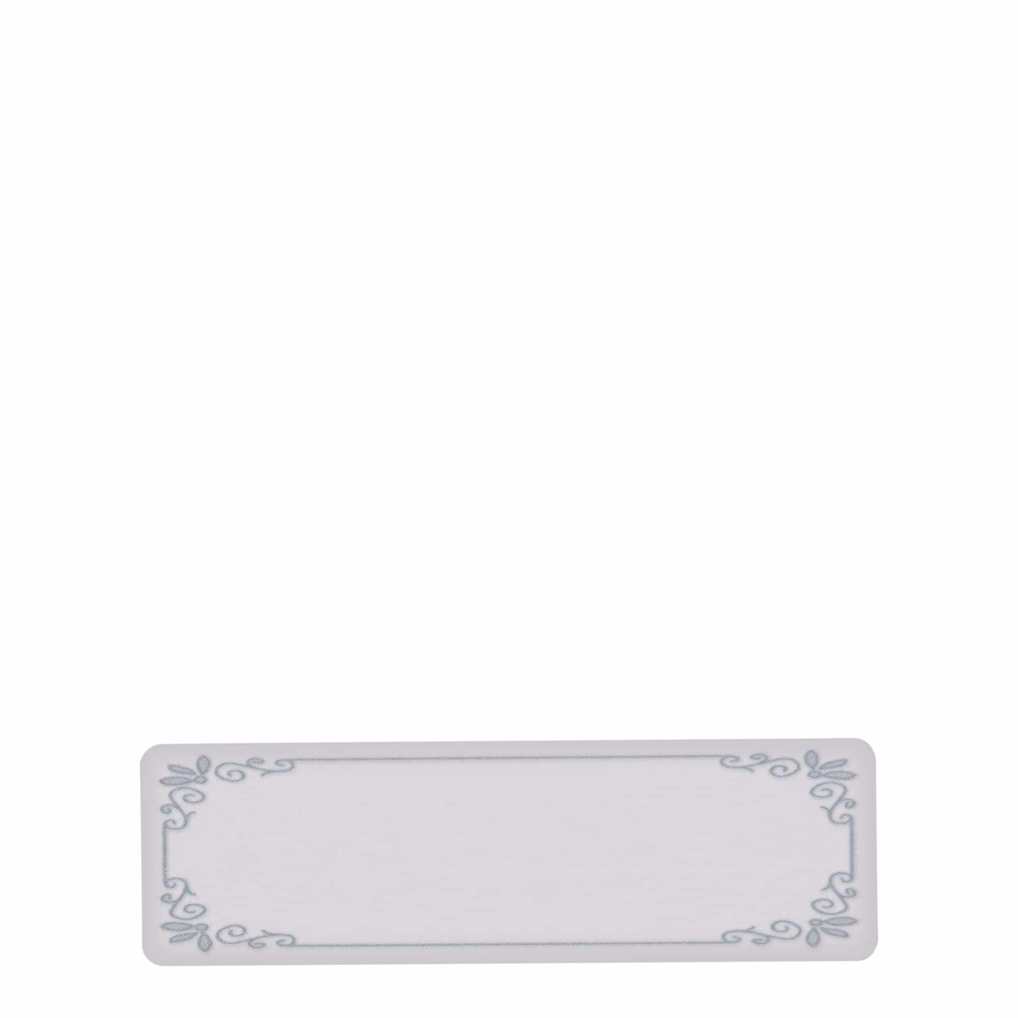 Etiquetas Zweckform 'Marco Azul', rectangulares, papel, blanco-azul