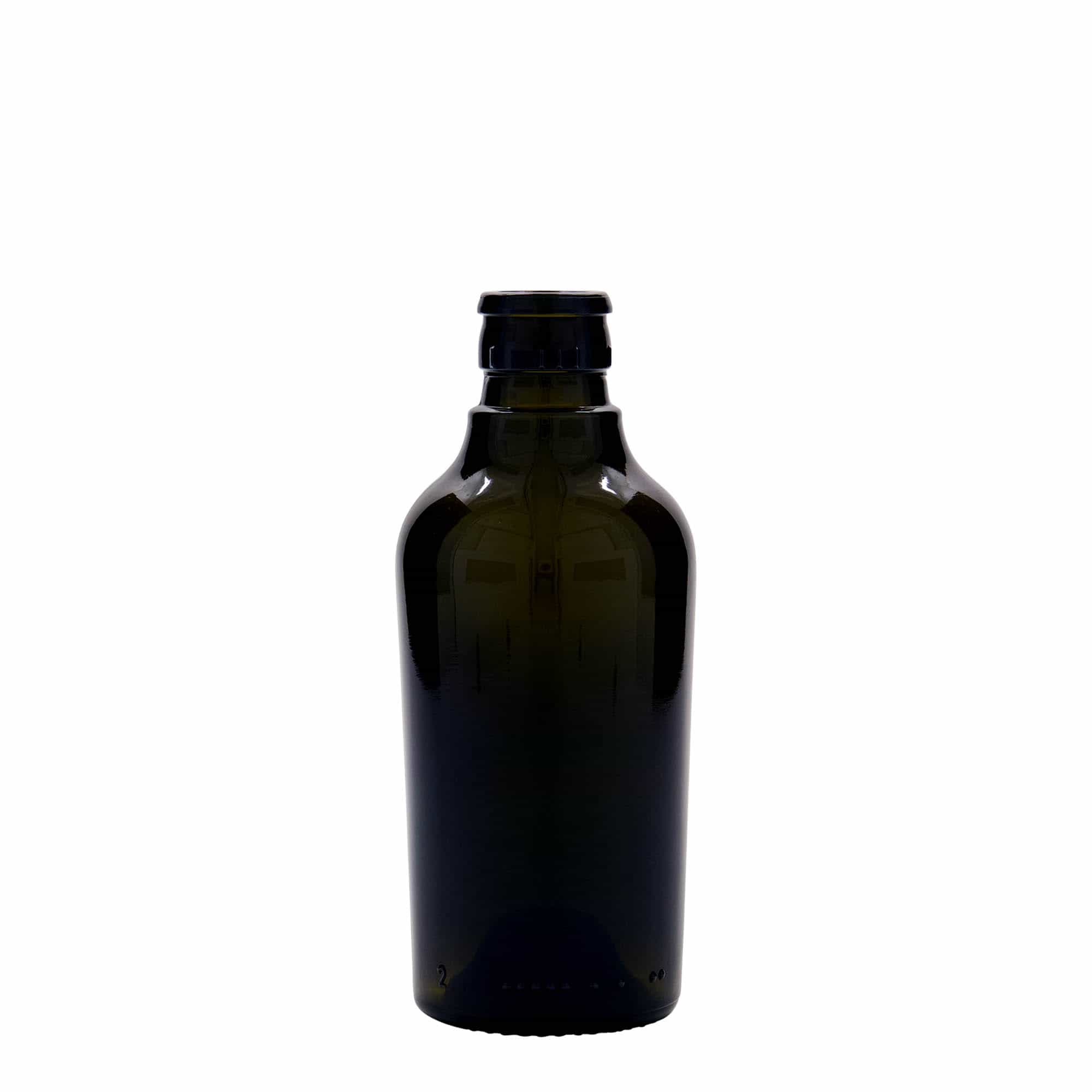 Aceitera/vinagrera 'Oleum' de 250 ml, vidrio, verde antiguo, boca: DOP Aceitera/vinagrera 'Oleum' de 250 ml, vidrio, verde antiguo, boca: DOP