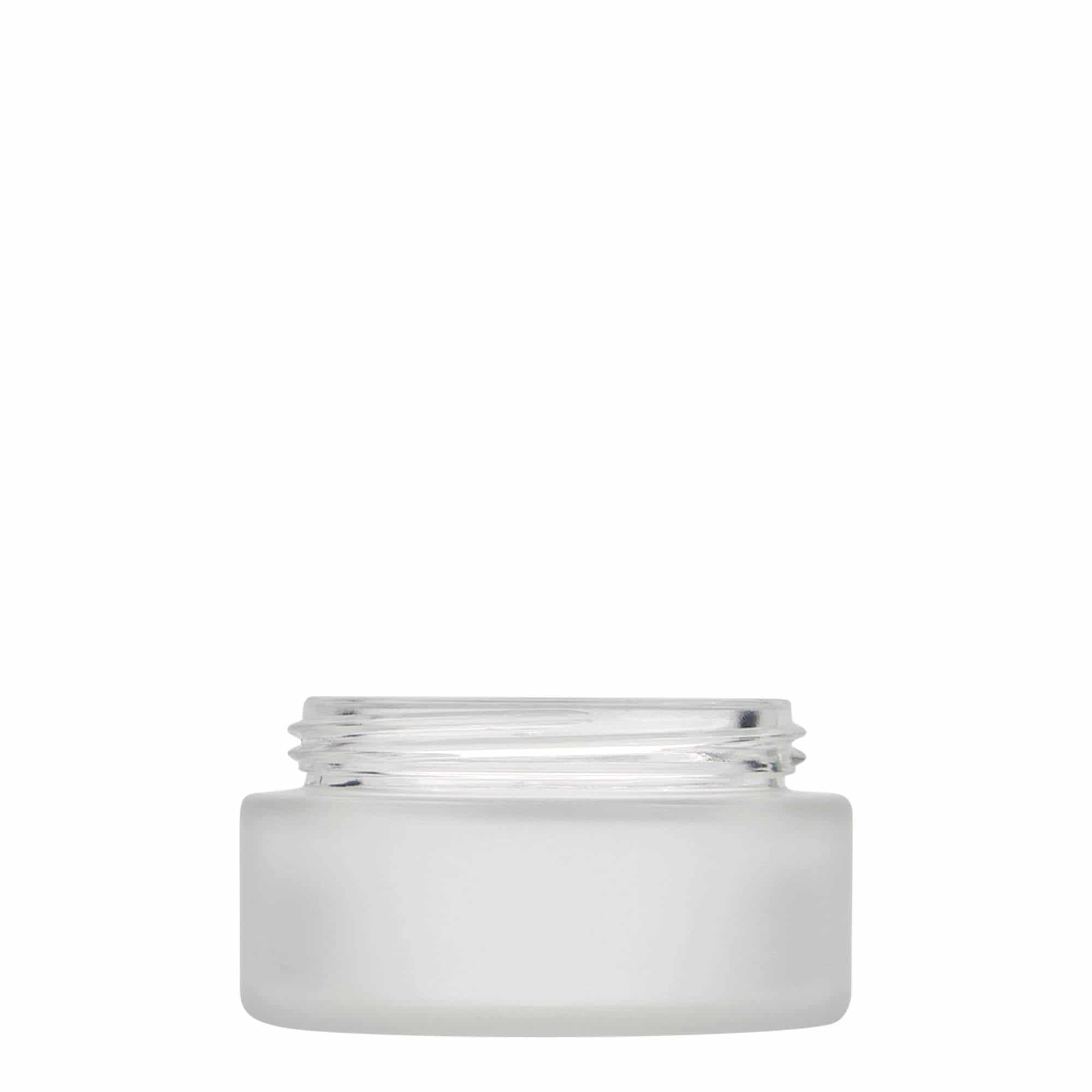 Bote 'Platin Edition' de 100 ml, vidrio, efecto helado, boca: tapón de rosca Bote 'Platin Edition' de 100 ml, vidrio, efecto helado, boca: tapón de rosca