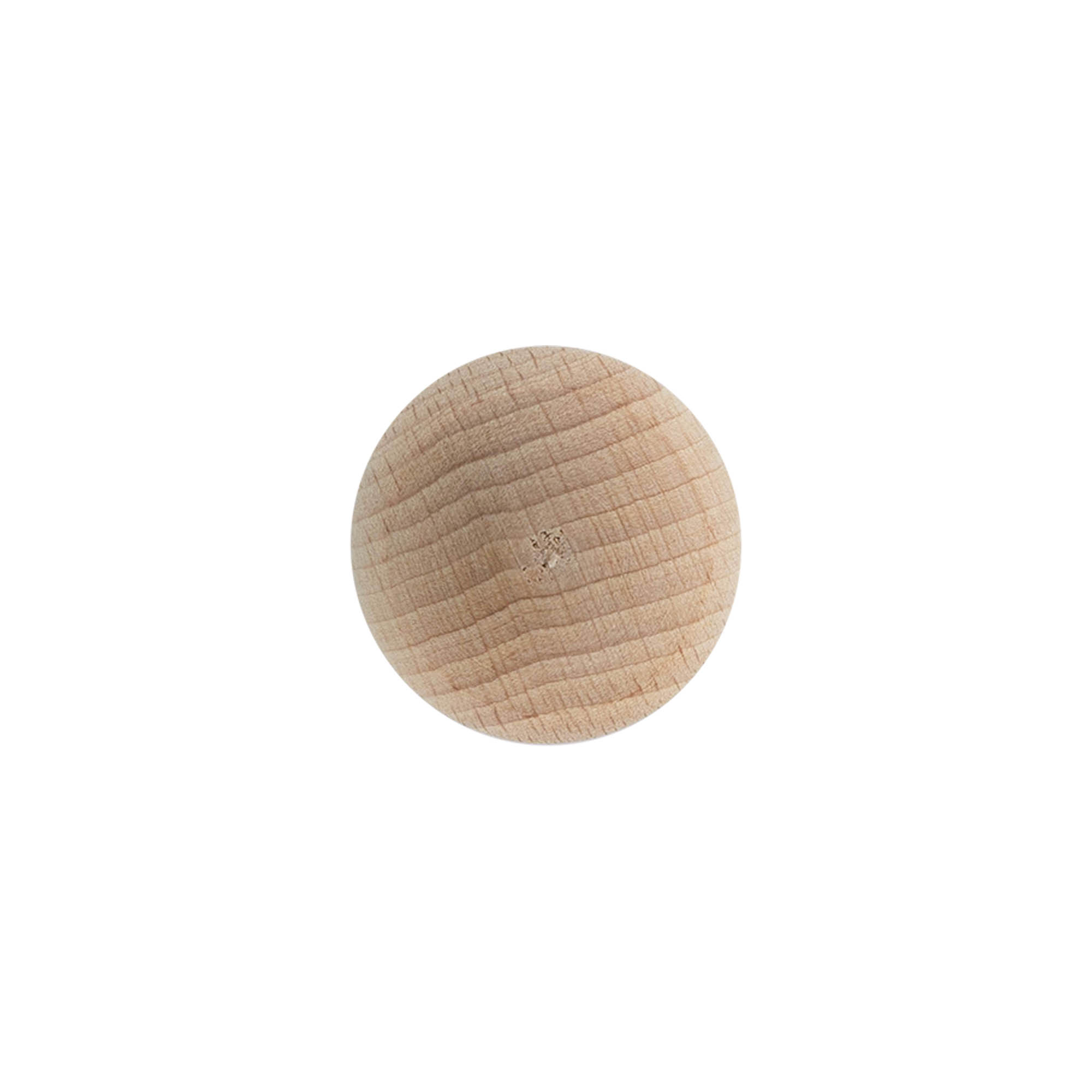 Corcho con cabeza 'Bola' de 19 mm, madera/plástico, para boca: corcho