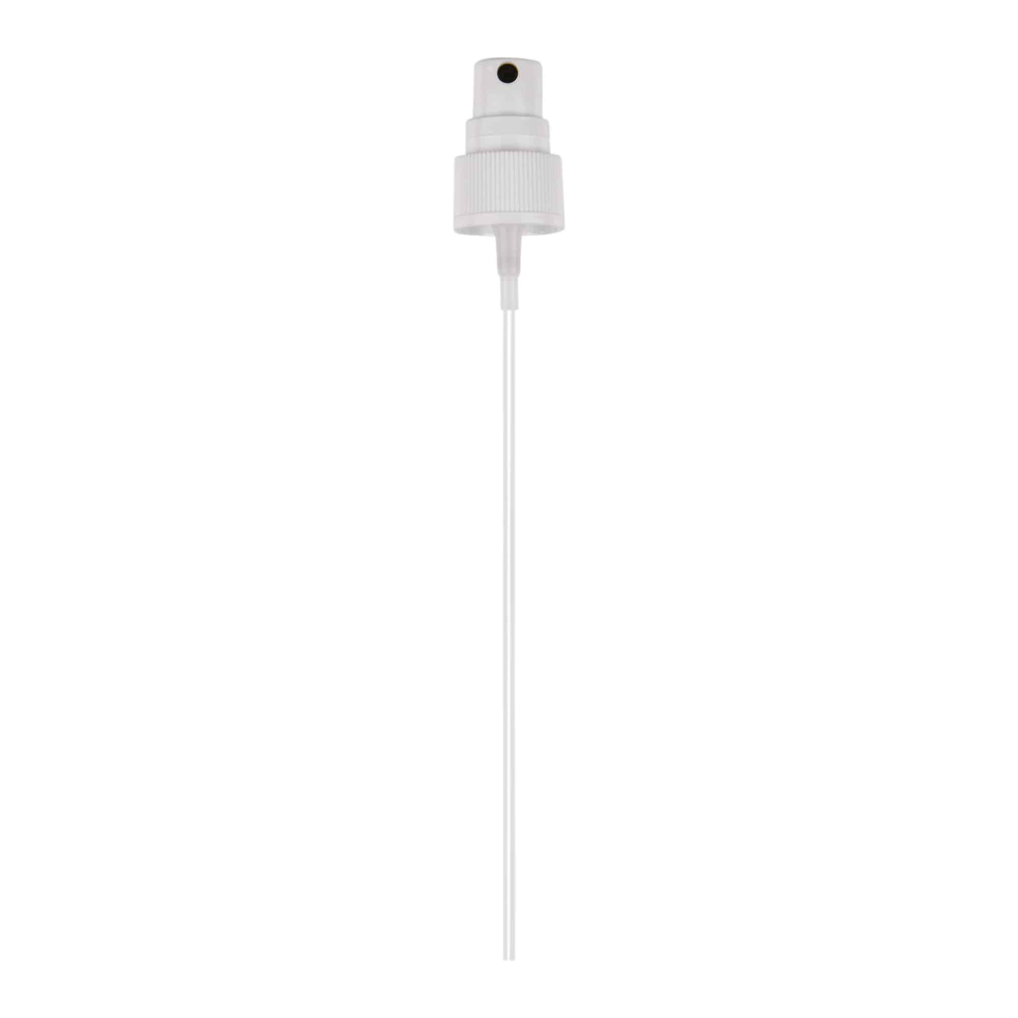 Tapón de rosca pulverizador, plástico PP, blanco, para boquilla: 20/410