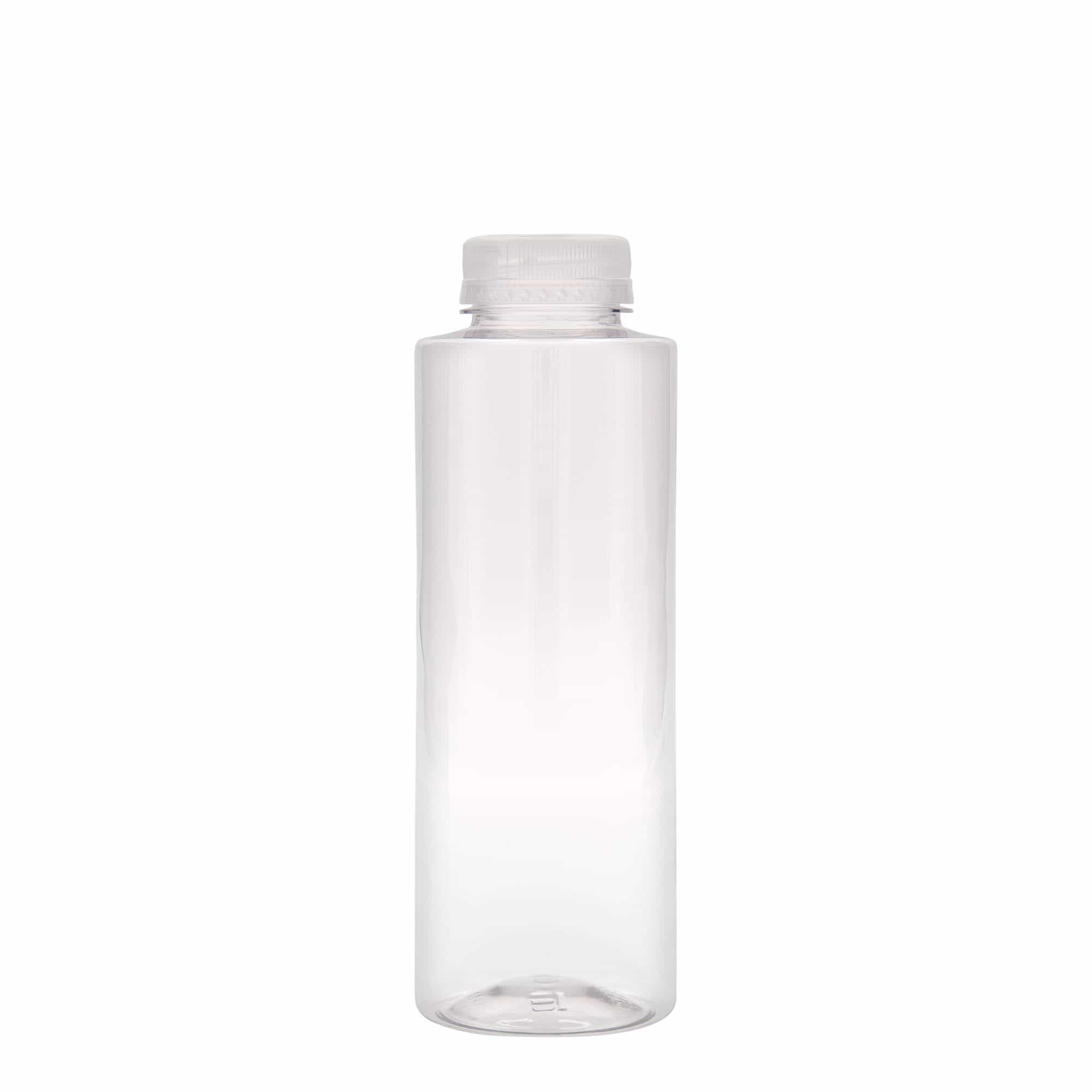Botella de PET 'Everytime' de 500 ml, plástico, boca: 38 mm