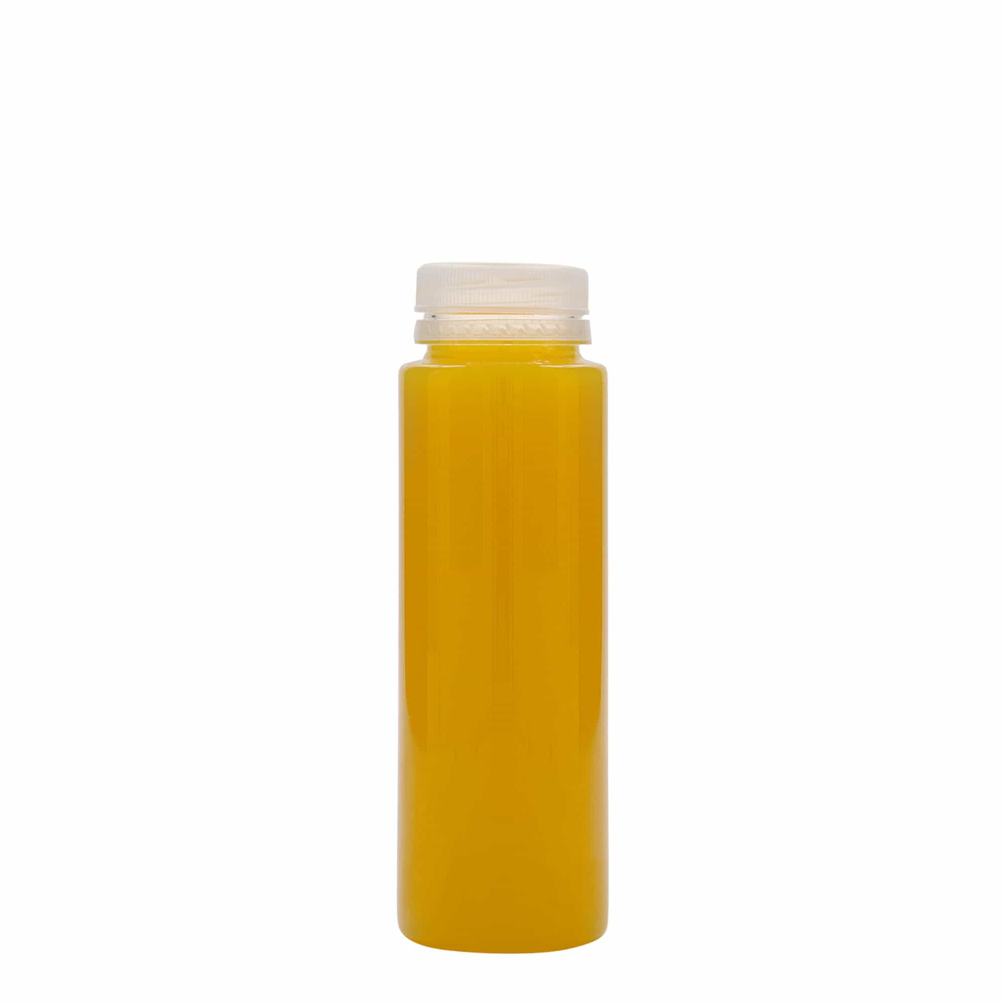 Botella de PET 'Everytime' de 250 ml, plástico, boca: 38 mm