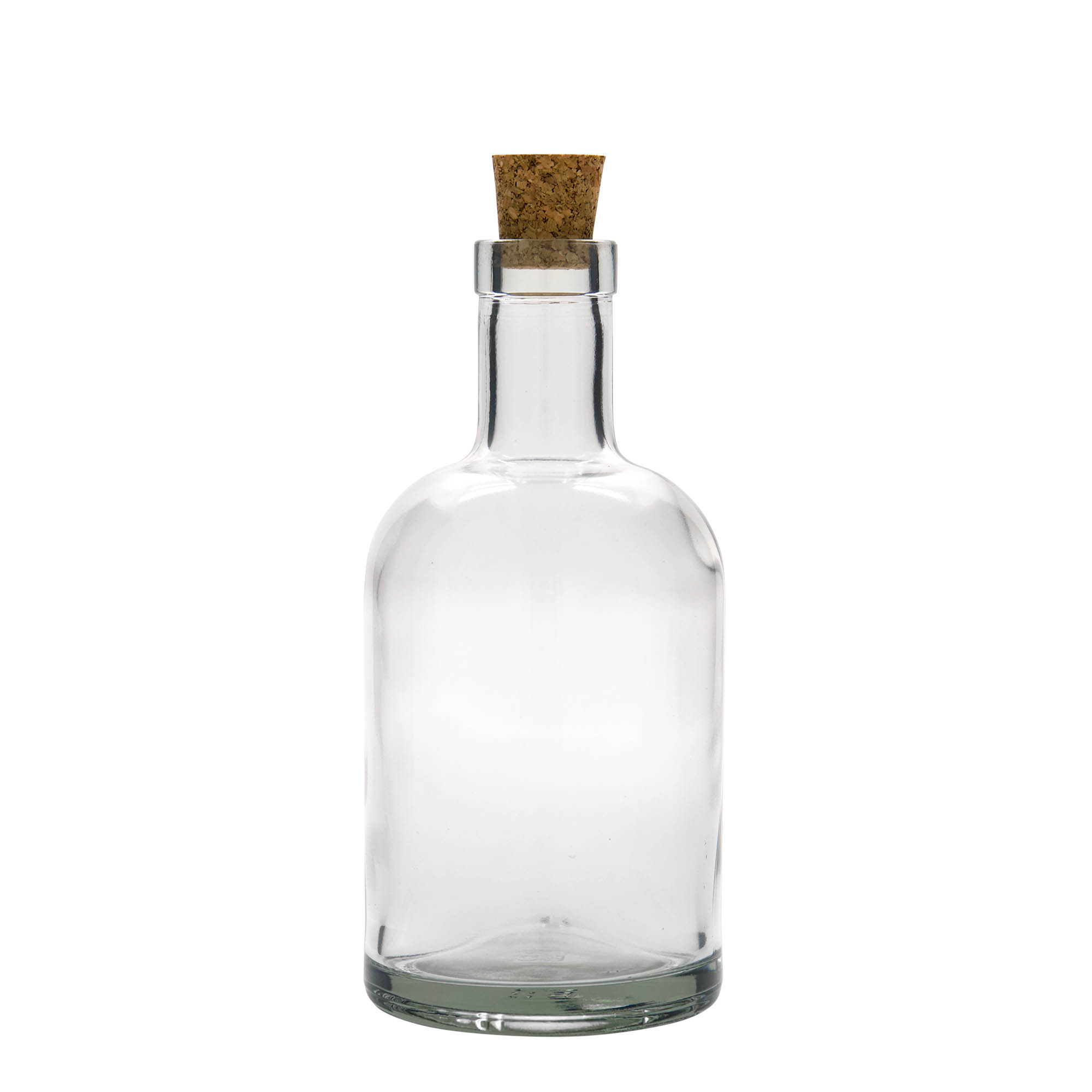 Botella de vidrio de 500 ml 'Claus', boca: corcho