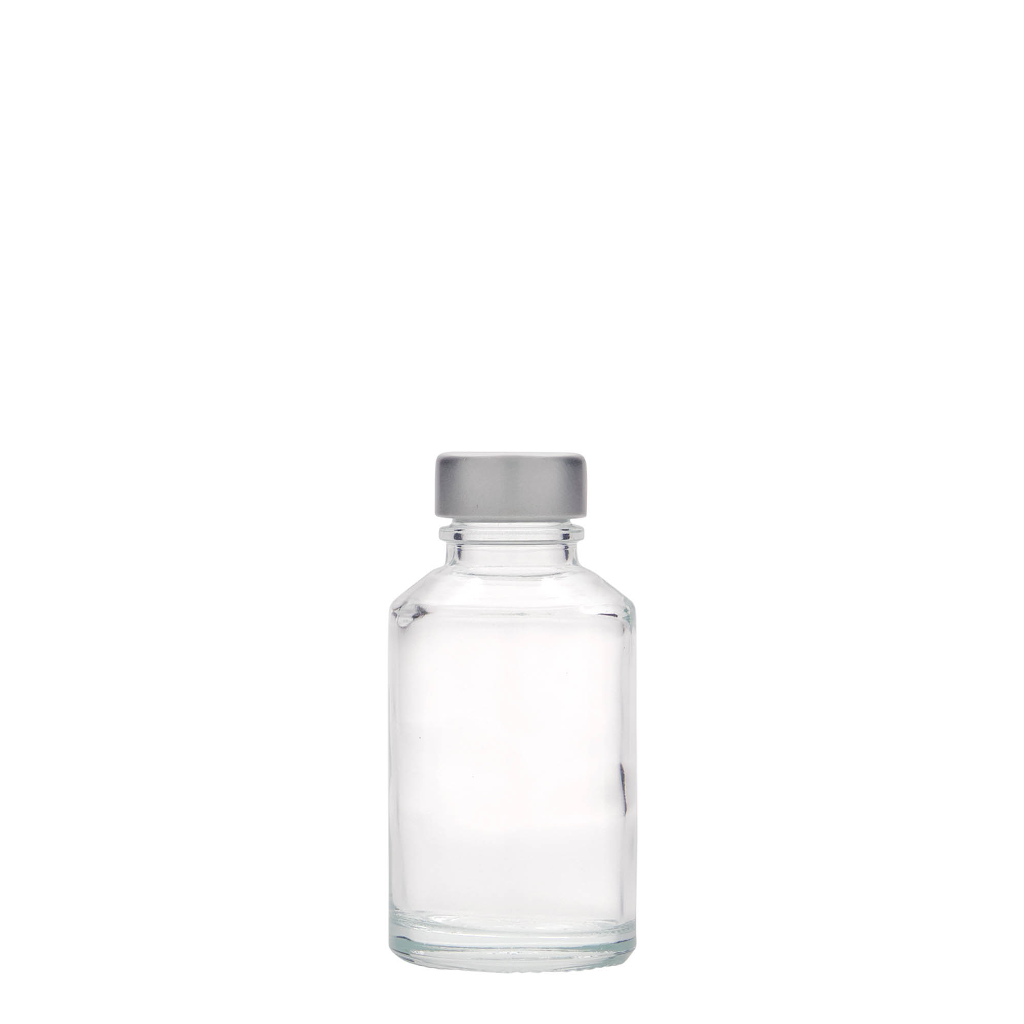 Frasco de vidrio de 50 ml 'Hella', boca: GPI 22 Frasco de vidrio de 50 ml 'Hella', boca: GPI 22