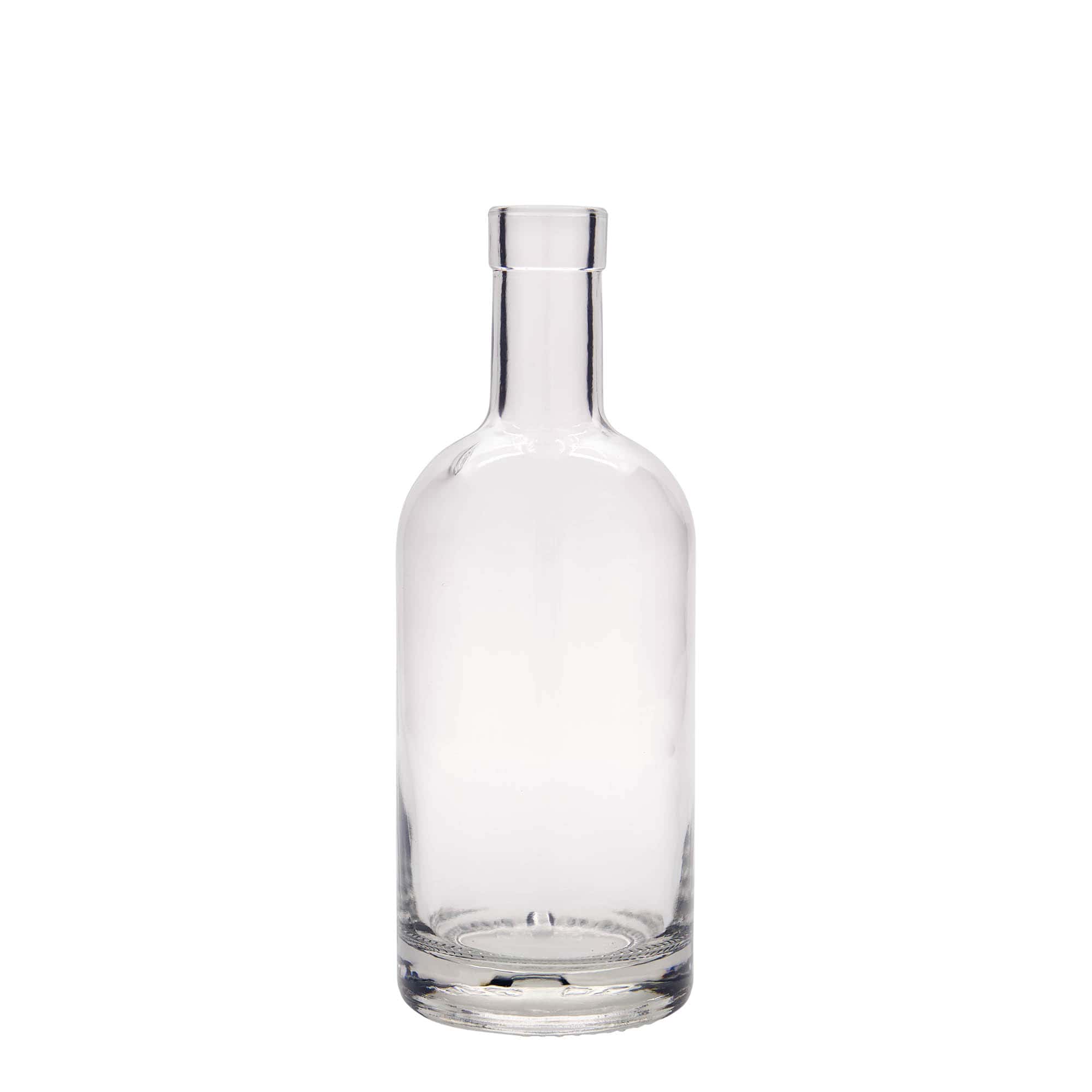Botella de vidrio de 500 ml 'Franco', boca: corcho
