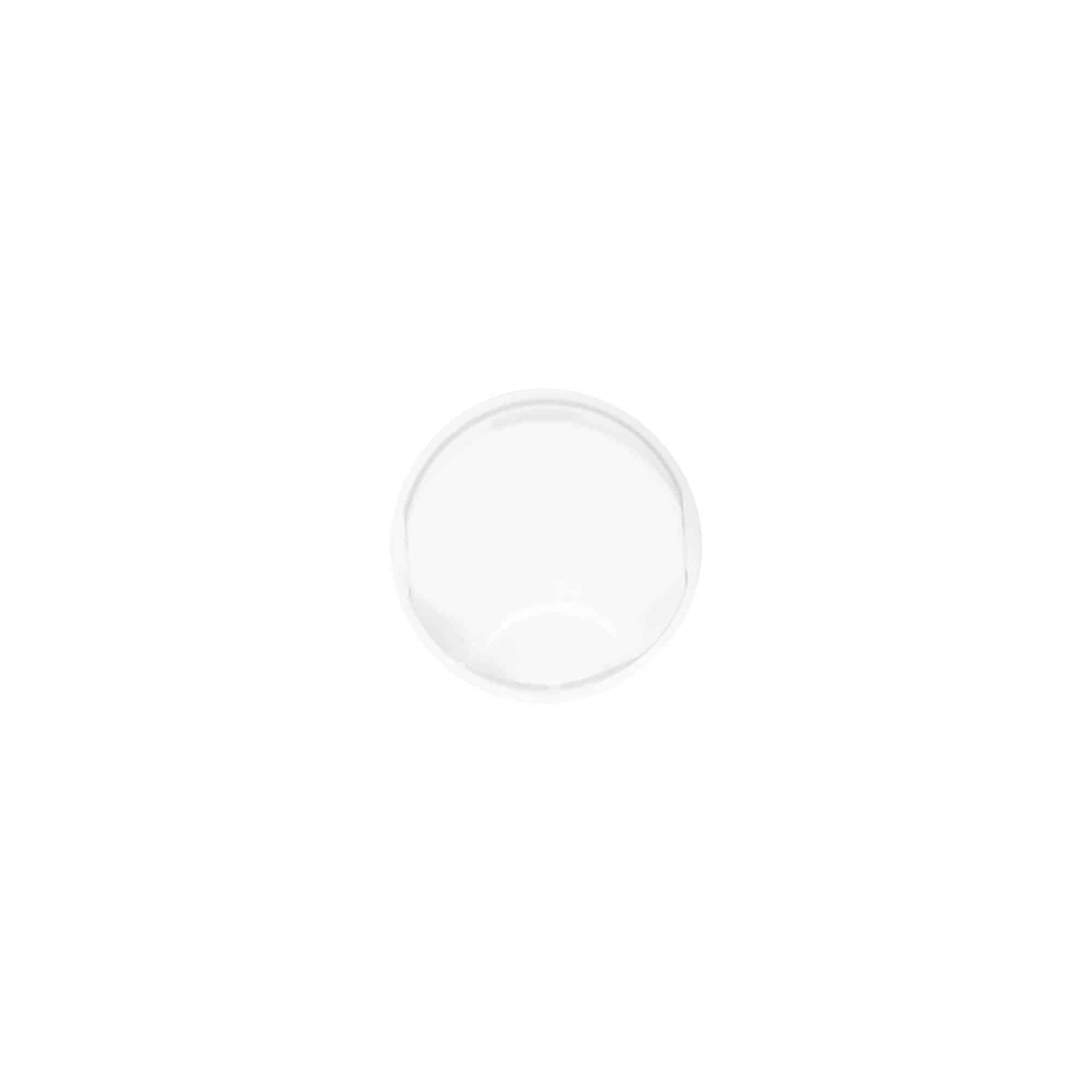 Tapón de rosca 'Disc Top', plástico de PP, blanco, para boca: 20/410